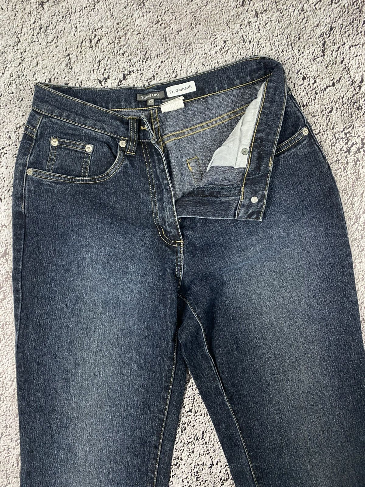Vintage Vintage Y2K 00s bootcut faded jeans streetwear Size 28" / US 6 / IT 42 - 3 Thumbnail