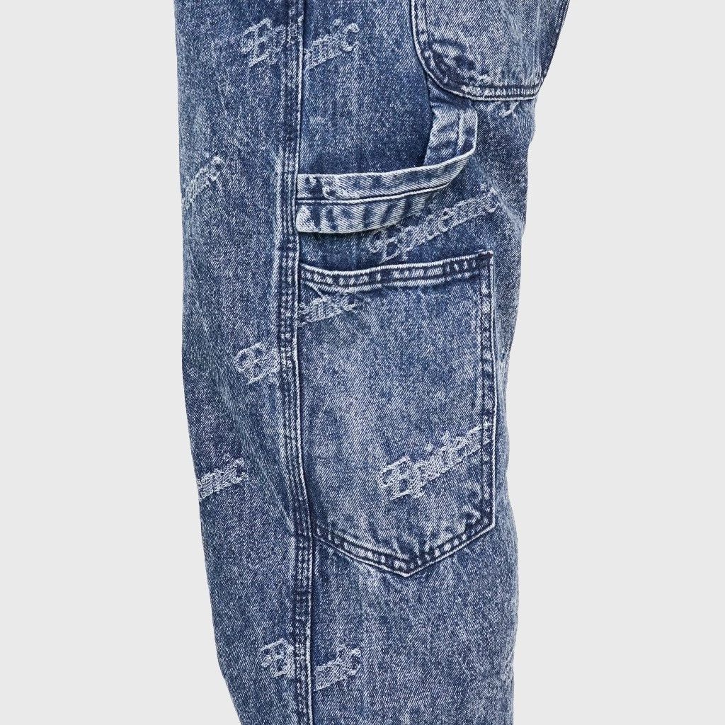 Designer × Jean Epidemic Long Pants Firenze Denim Blue Wash Size US 34 / EU 50 - 5 Thumbnail