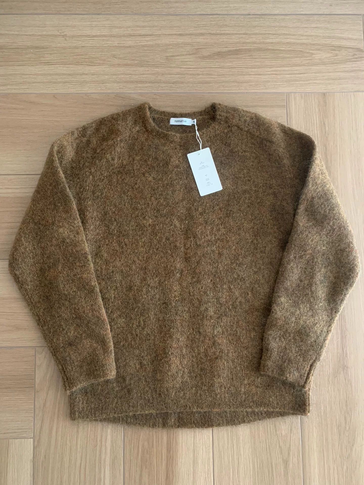 Nonnative nonnative worker sweater in kid mohair yarn Size US L / EU 52-54 / 3 - 1 Thumbnail
