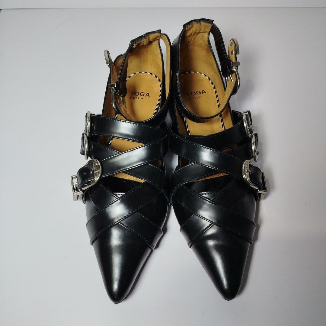 Toga Pulla Toga Pulla decorative-buckle ballet flats Size US 9 / IT 39 - 3 Thumbnail