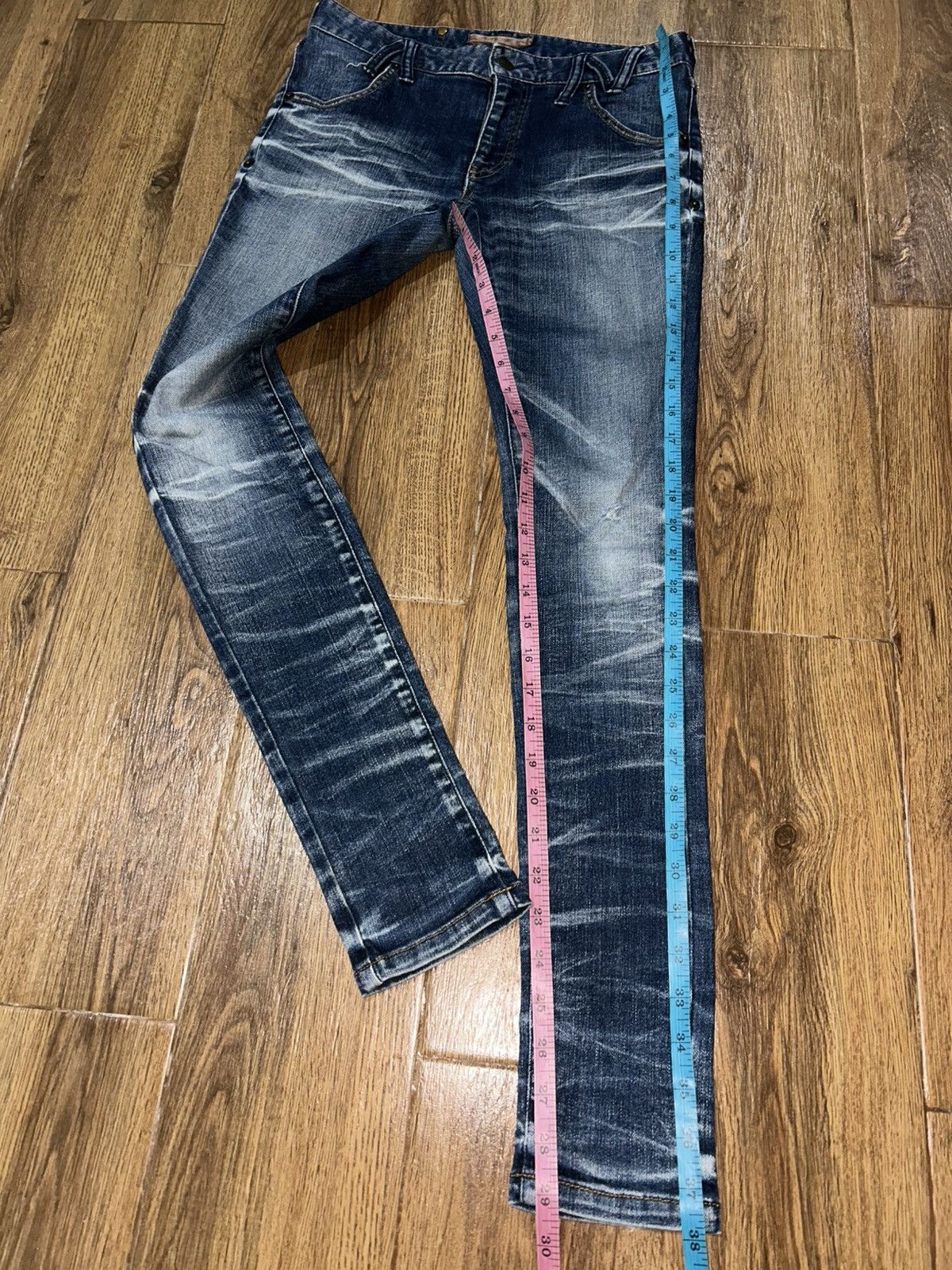 Tornado Mart Tornado Mart Vanquish Power Stretch Skinny Denim Pants Size 28" / US 6 / IT 42 - 19 Thumbnail