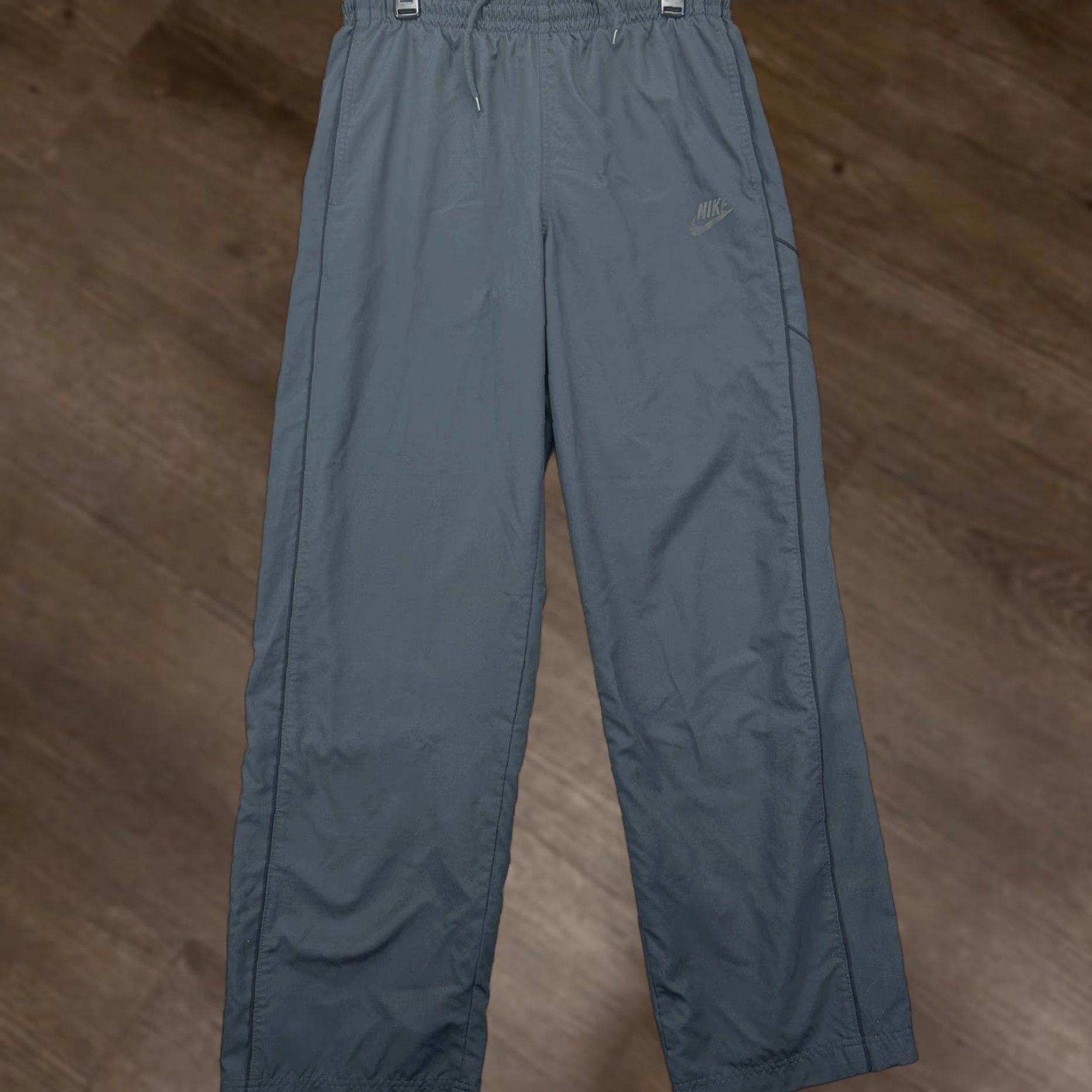 Nike Nike Sportswear Sweatpants Track Men Medium Gray Lightweight Drawstring Pocket Size US 31 - 1 Thumbnail