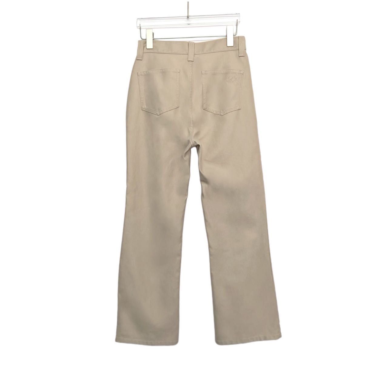 Loro Piana Loro Piana High Waist Straight Leg Belt Denim Pants K26WX Size 27" / US 4 / IT 40 - 2 Thumbnail