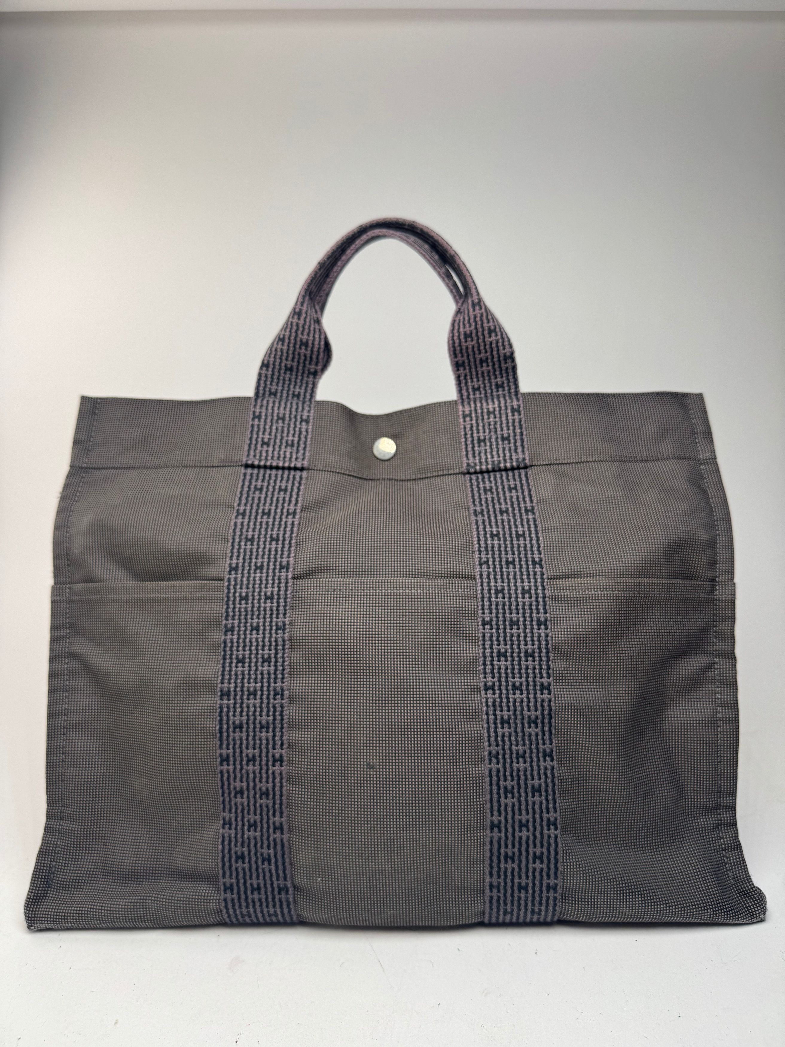 Vintage Polyester handbag anthracite