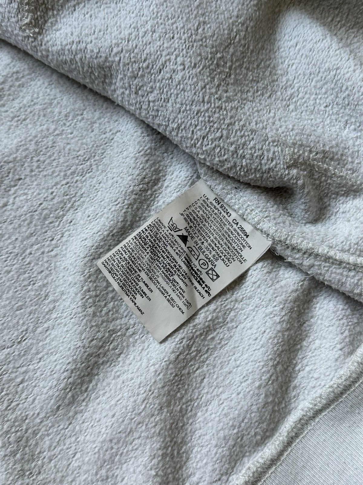 Diesel × Vintage Vintage Diesel Monogram Logo Y2K Zip Hoodie Size M Size M / US 6-8 / IT 42-44 - 11 Thumbnail
