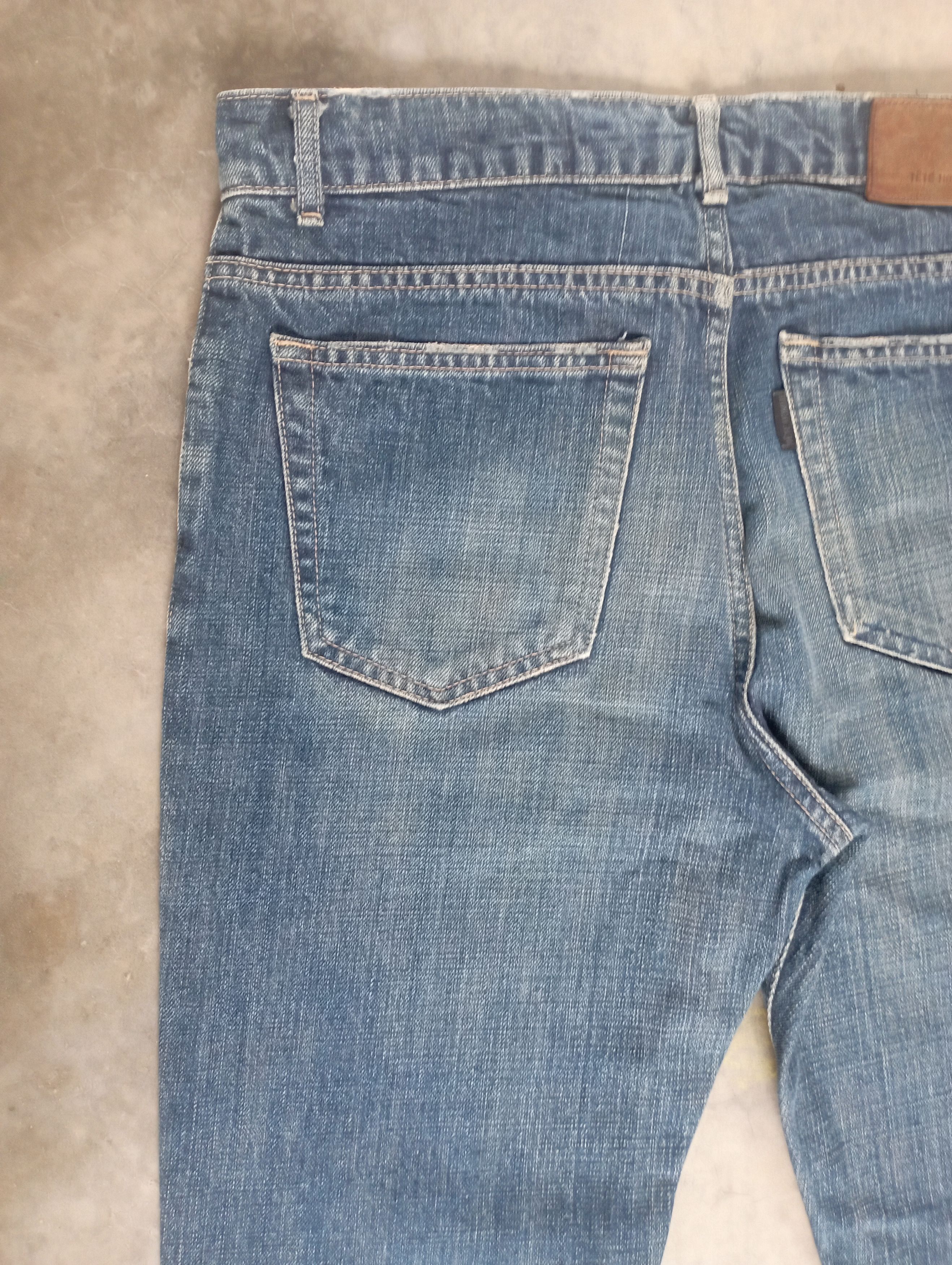 Issey Miyake Issey Miyake Tete Homme Stone Wash Distressed Denim Size US 31 - 14 Thumbnail