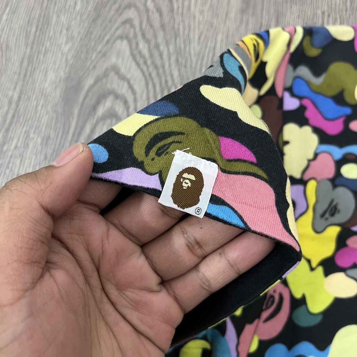 Bape Rare A Bathing Ape OG Multi Color Camo Reversible T-shirt Size US M / EU 48-50 / 2 - 8 Thumbnail