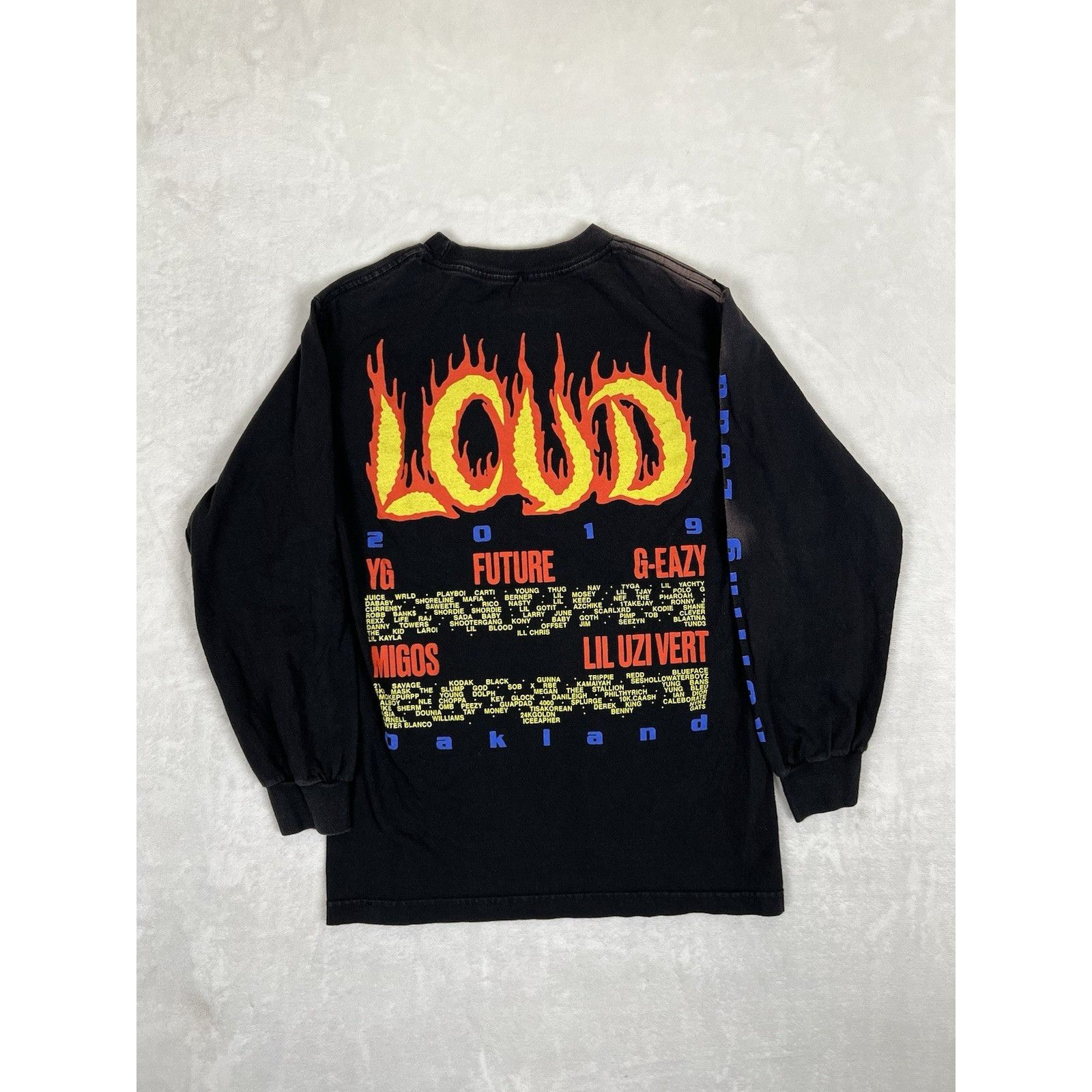 Rolling Loud Rolling Loud Bay Area 2019 Long Sleeve T-Shirt Size Small Size US S / EU 44-46 / 1 - 9 Thumbnail