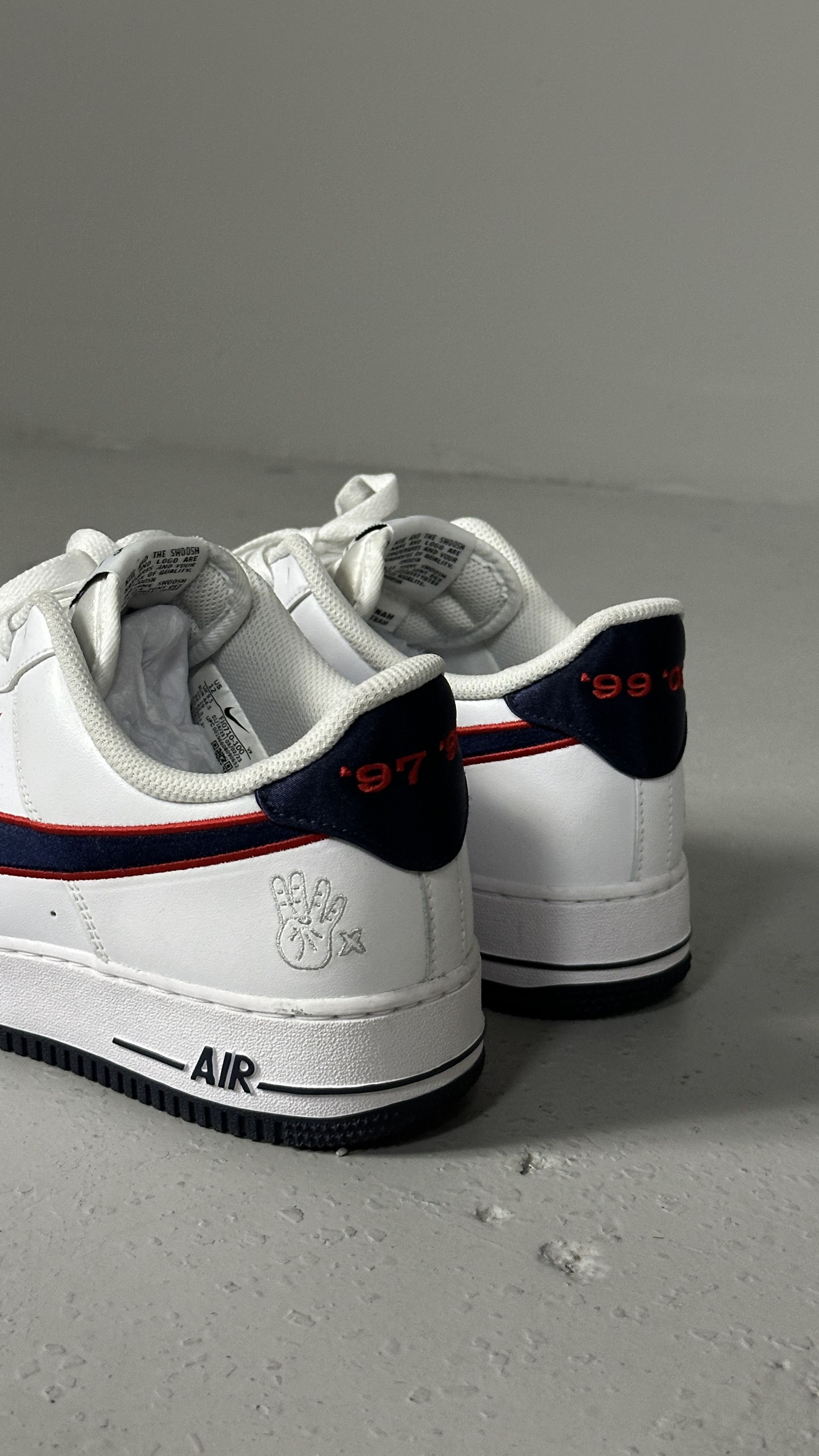 Nike Nike Wmns Air Force 1 '07 'Houston Comets Four Peat' Size US 12 / IT 42 - 7 Thumbnail