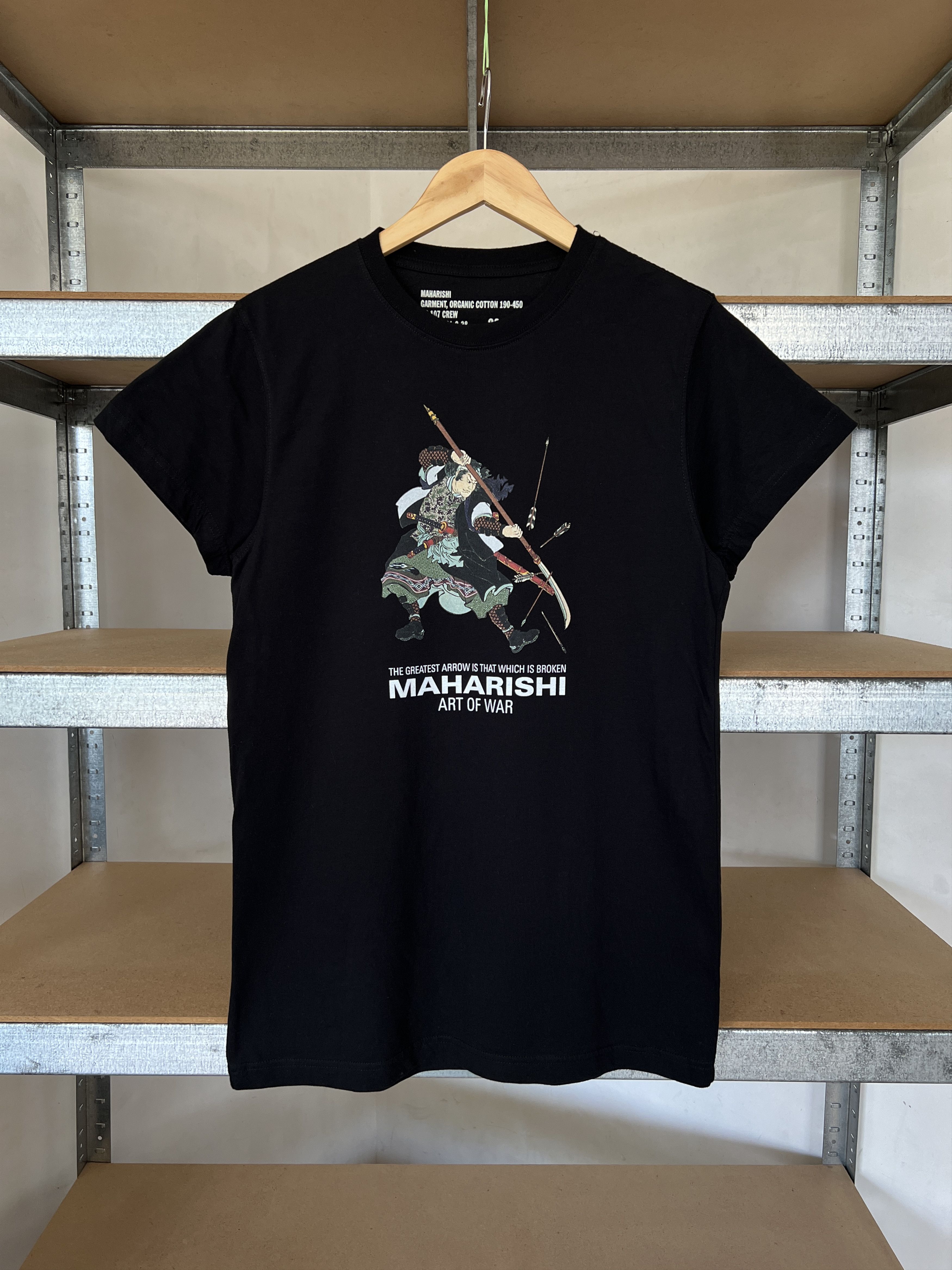 Maharishi Maharishi MHI Samurai Broken Arrows Art of War Japanese Tee Size US S / EU 44-46 / 1 - 1 Thumbnail