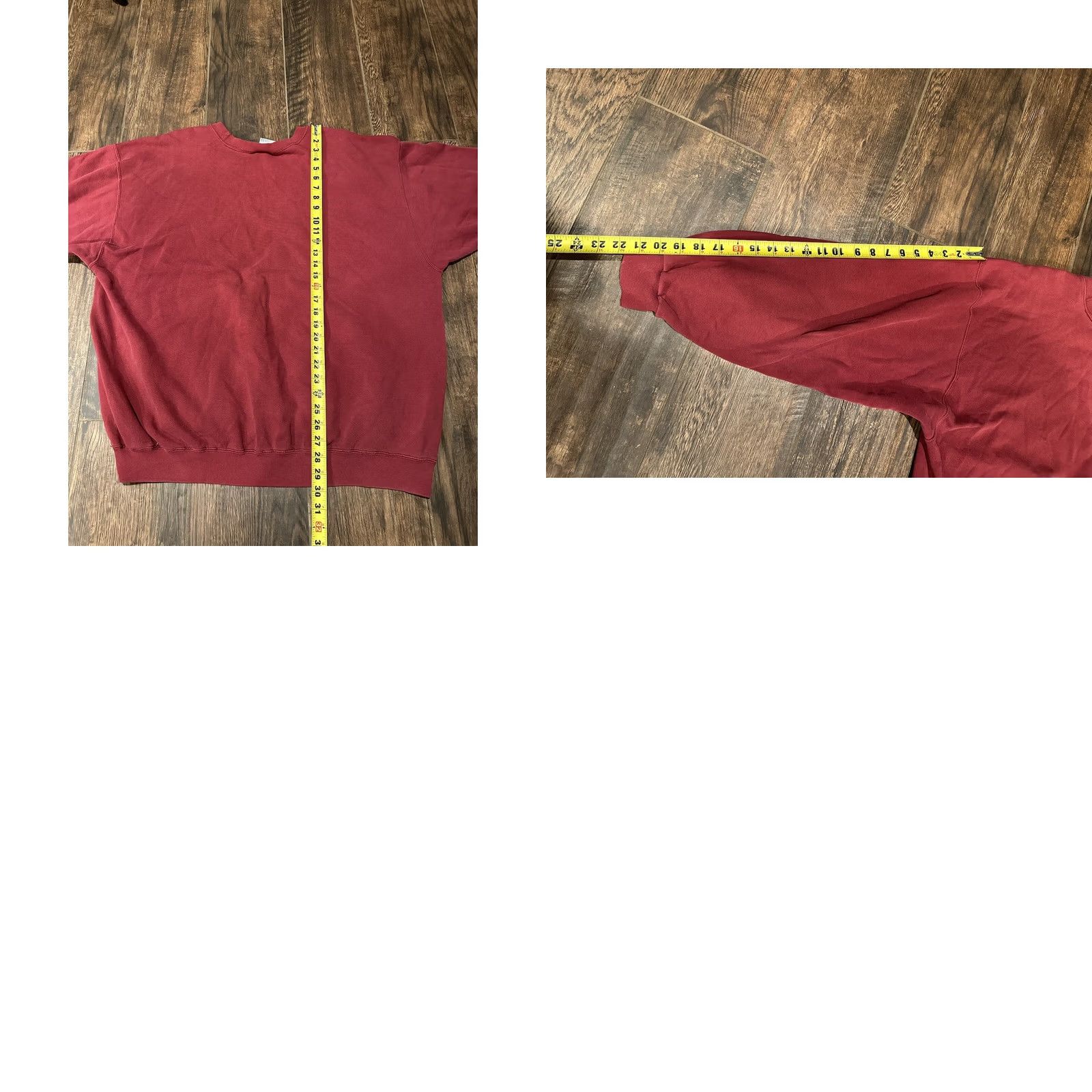 Nike VINTAGE Nike Swoosh Sweatshirt Crewneck XL red Embroidered USA Mens Size US XL / EU 56 / 4 - 9 Thumbnail