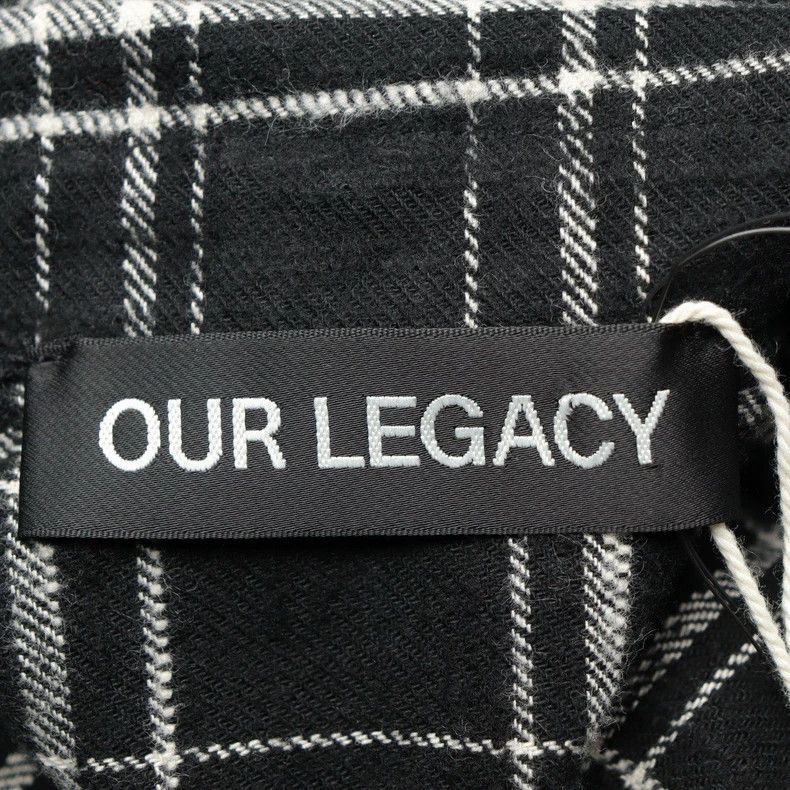 Our Legacy Our Legacy size44 Black and white spiral plaid jacket Size US S / EU 44-46 / 1 - 5 Thumbnail