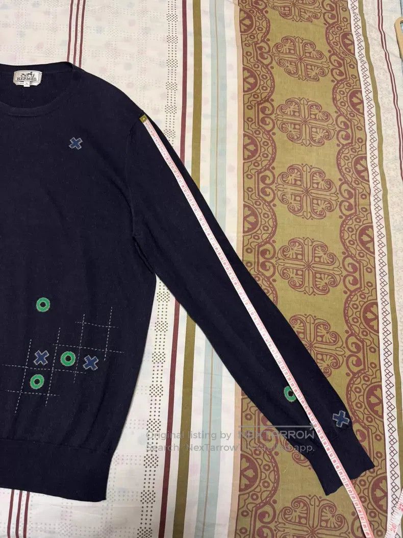 Hermes Hermes Cashmere Sweater, Embroidered Pattern Size US XL / EU 56 / 4 - 6 Thumbnail