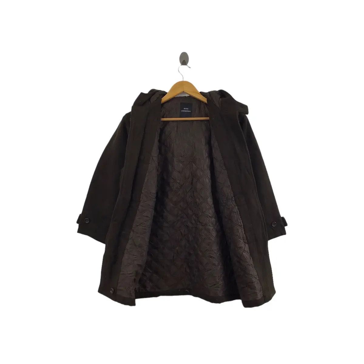 Other Vintage BEBE COUTURIERE High Couture Duffel Coat Winter Size M / US 6-8 / IT 42-44 - 4 Thumbnail