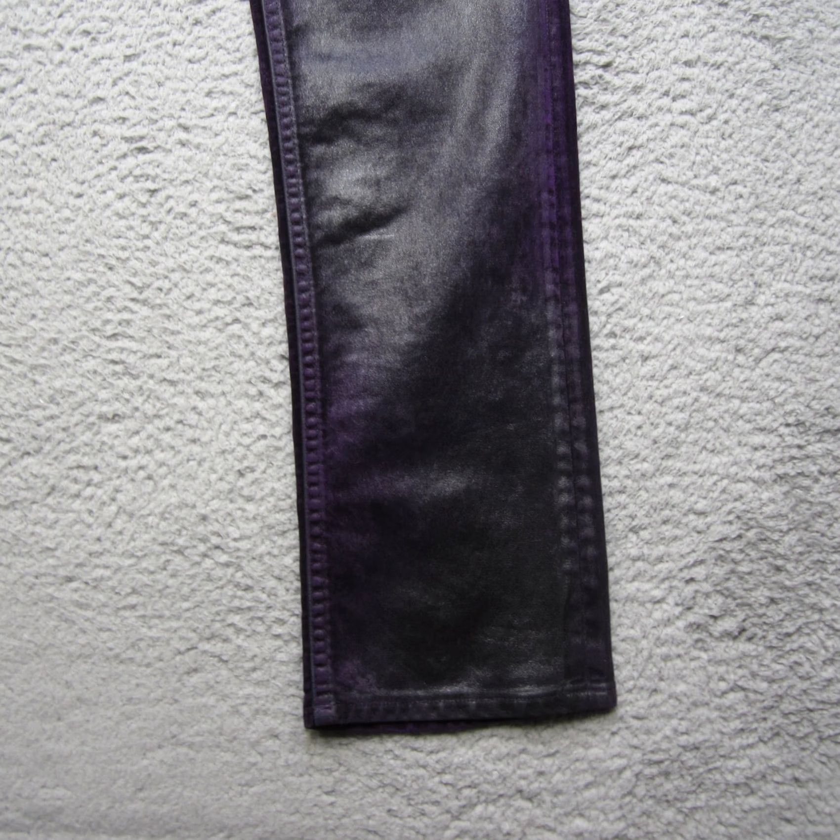 Ralph Lauren Purple Label Ralph Lauren Purple Label Mens 27 Purple Velvet Slim Casual Preppy Pants Size US 27 - 3 Thumbnail