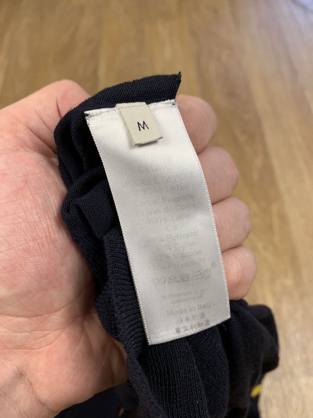 Celine Celine Distressed Dark Blue Custom Sweater Size US M / EU 48-50 / 2 - 4 Thumbnail
