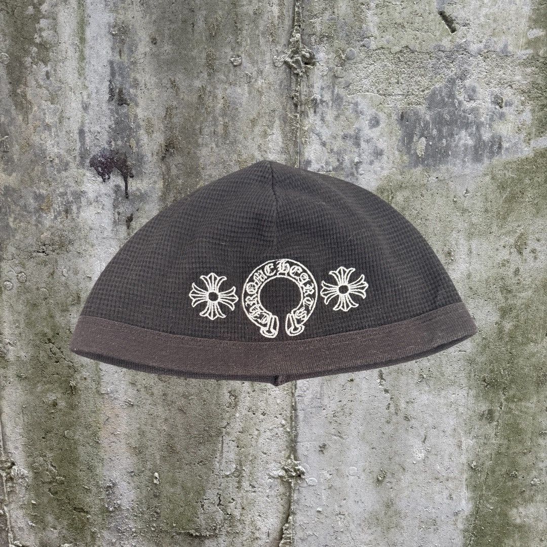 Chrome Hearts Chrome Heart CH Thermal Skull Cap Beanie | Grailed