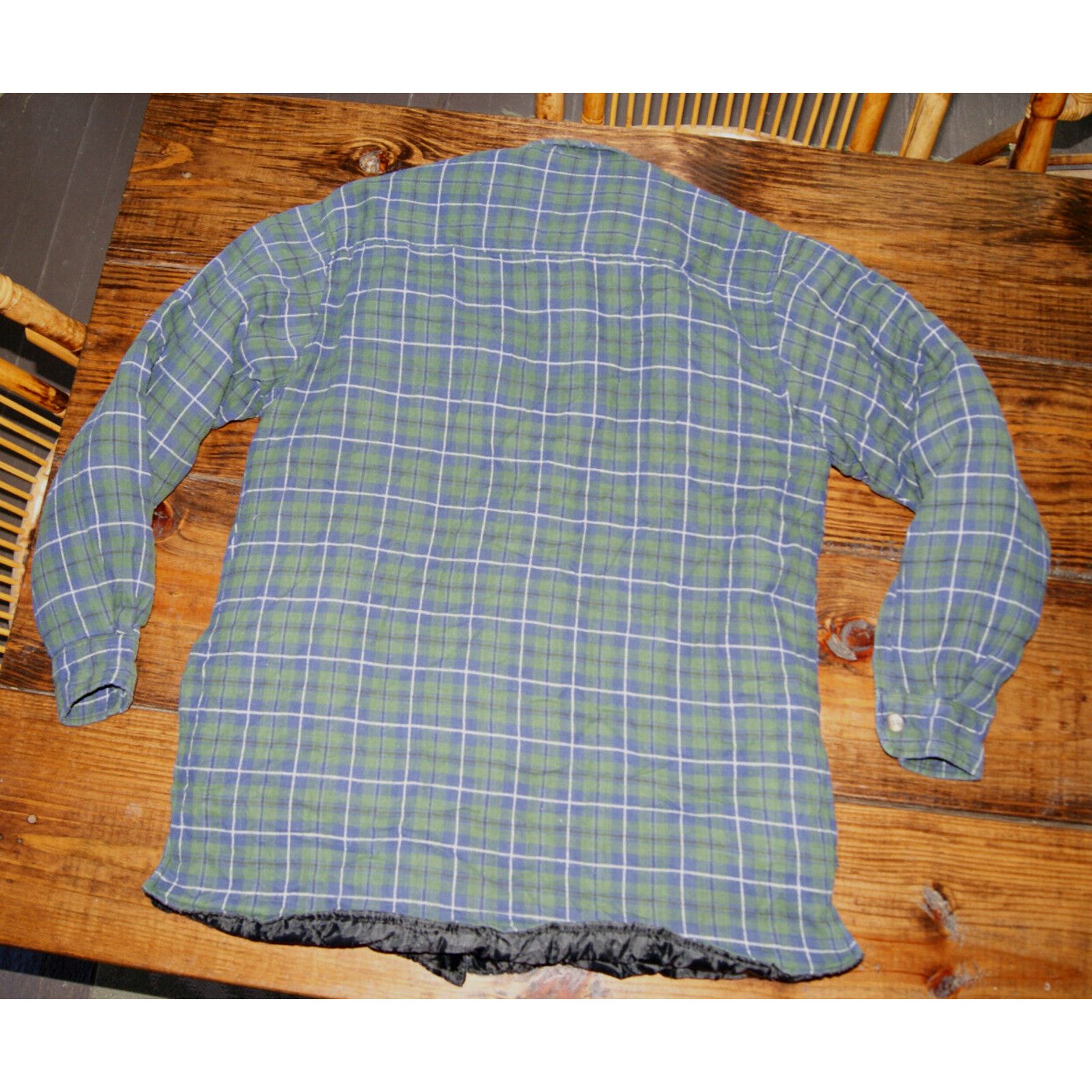 Other VTG Cold Storage Quilt Lined Shacket Flannel LT Shirt Coat Size US L / EU 52-54 / 3 - 6 Thumbnail