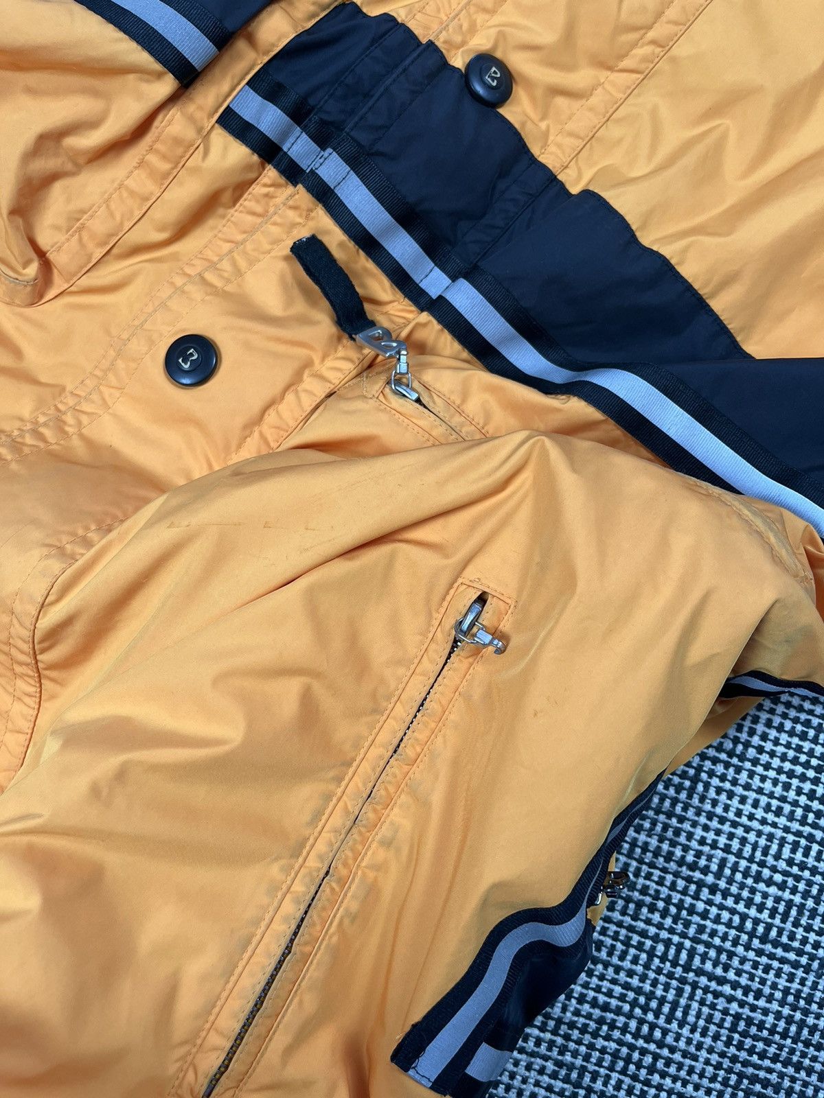 Bogner rare Bogner arctic circle bright orange 3m stripes bomber Size US M / EU 48-50 / 2 - 8 Thumbnail