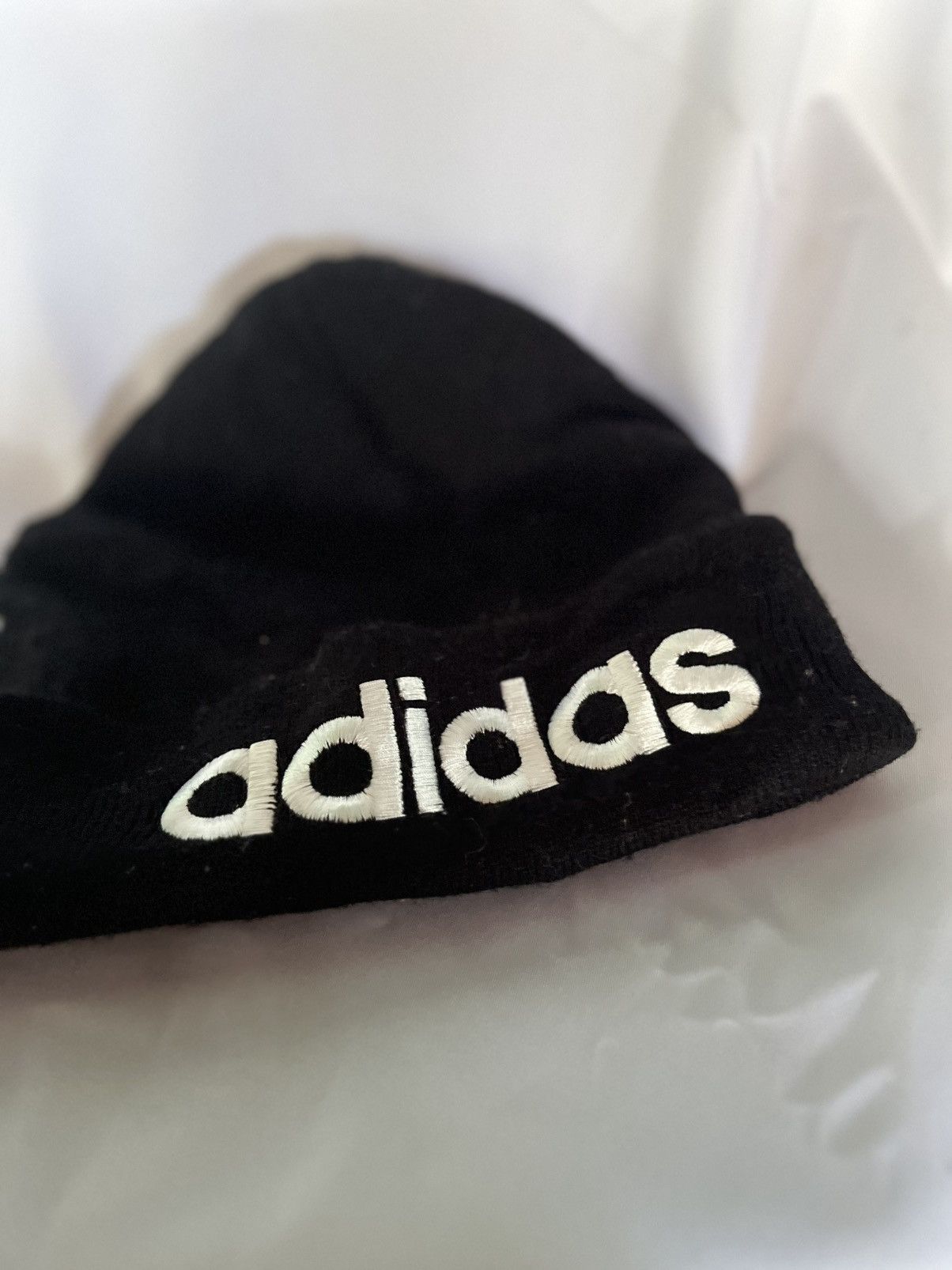Adidas Vintage adidas hats beanie snow caps Size ONE SIZE - 6 Thumbnail