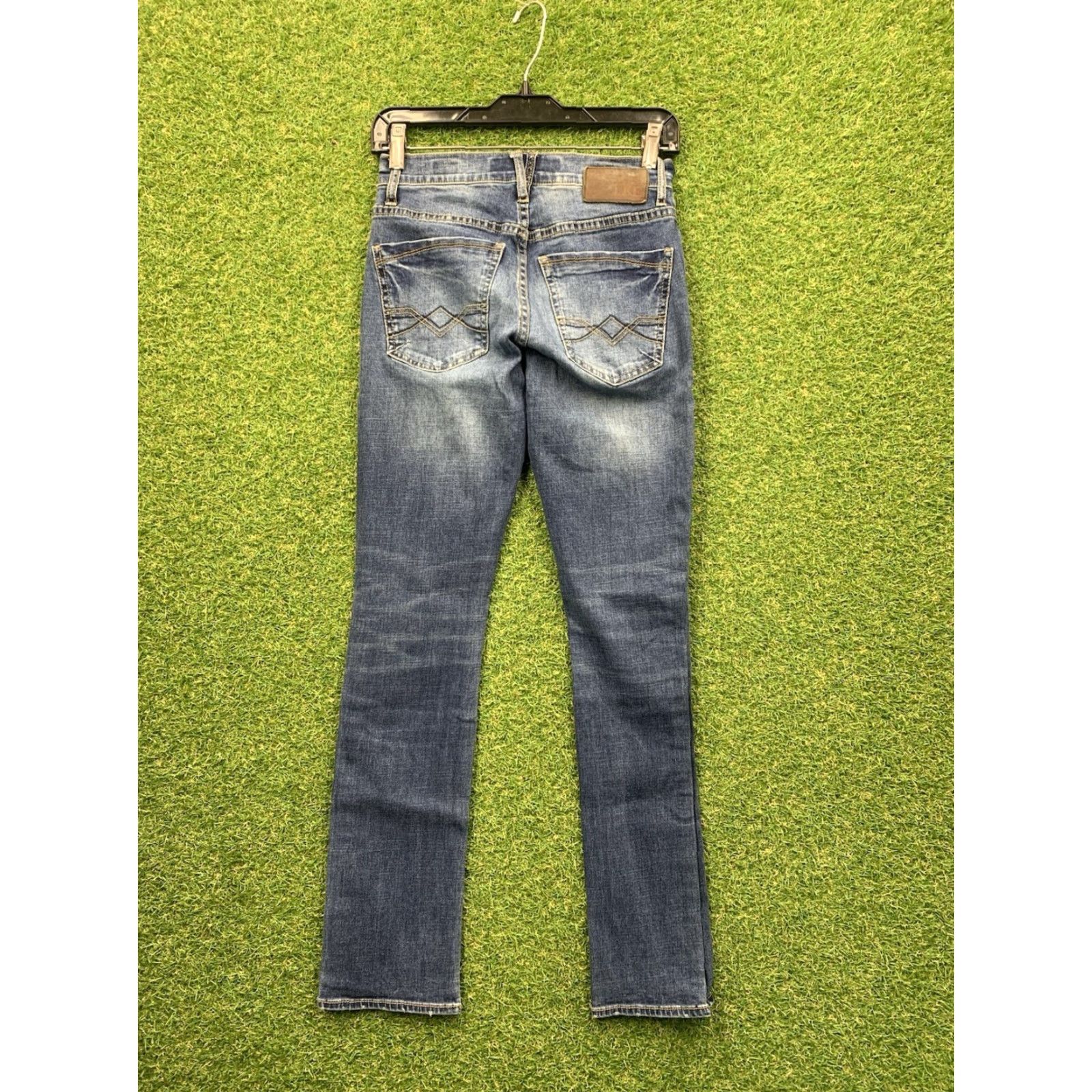 Vintage BKE Buckle Jeans Mens 27 Regular Straight Leg Medium Wash Blue Grunge Rock Size US 27 - 2 Thumbnail