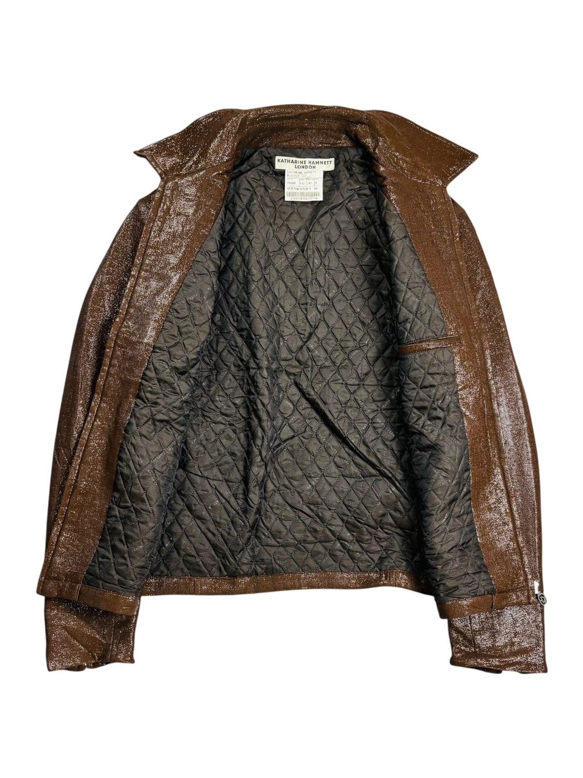 Katharine Hamnett London 1980s Archive Katharine Hamnett - Iridescent Disco Jacket Size US M / EU 48-50 / 2 - 2 Thumbnail