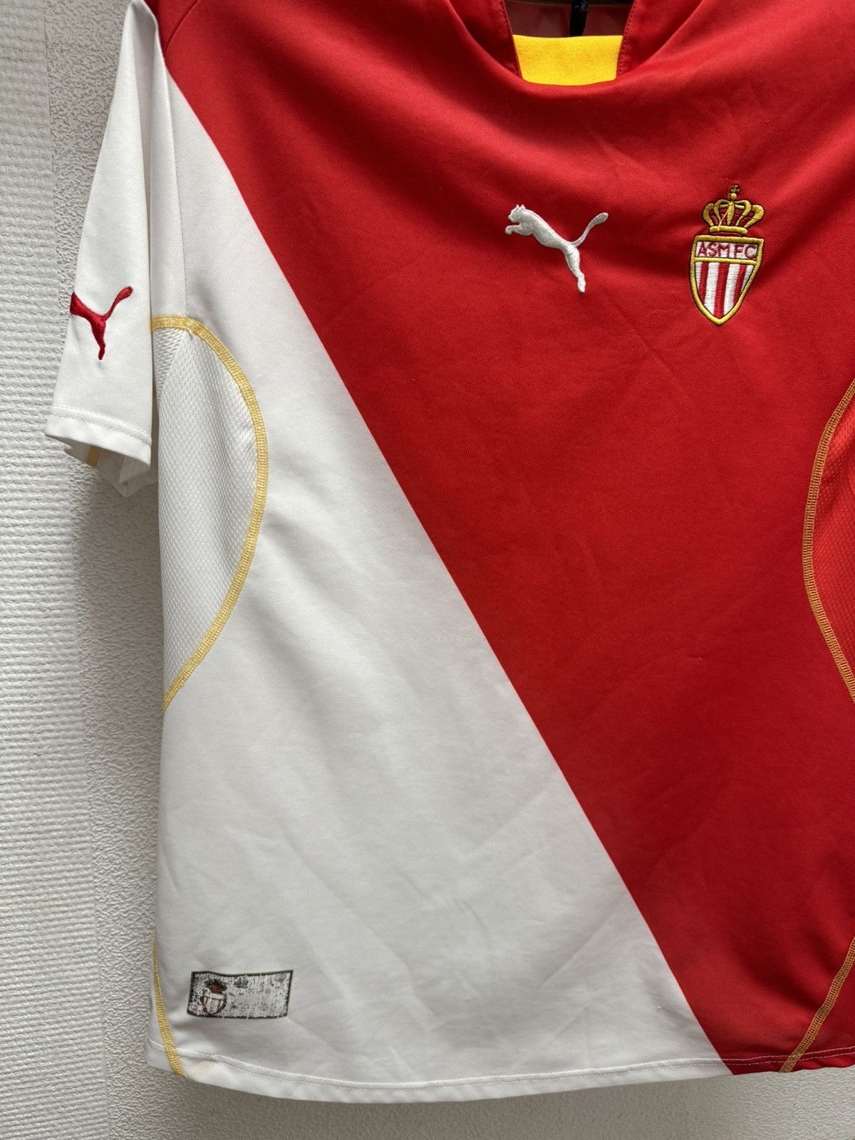Puma Monaco Puma soccer jersey M-L sz ASM FC Size US M / EU 48-50 / 2 - 3 Thumbnail