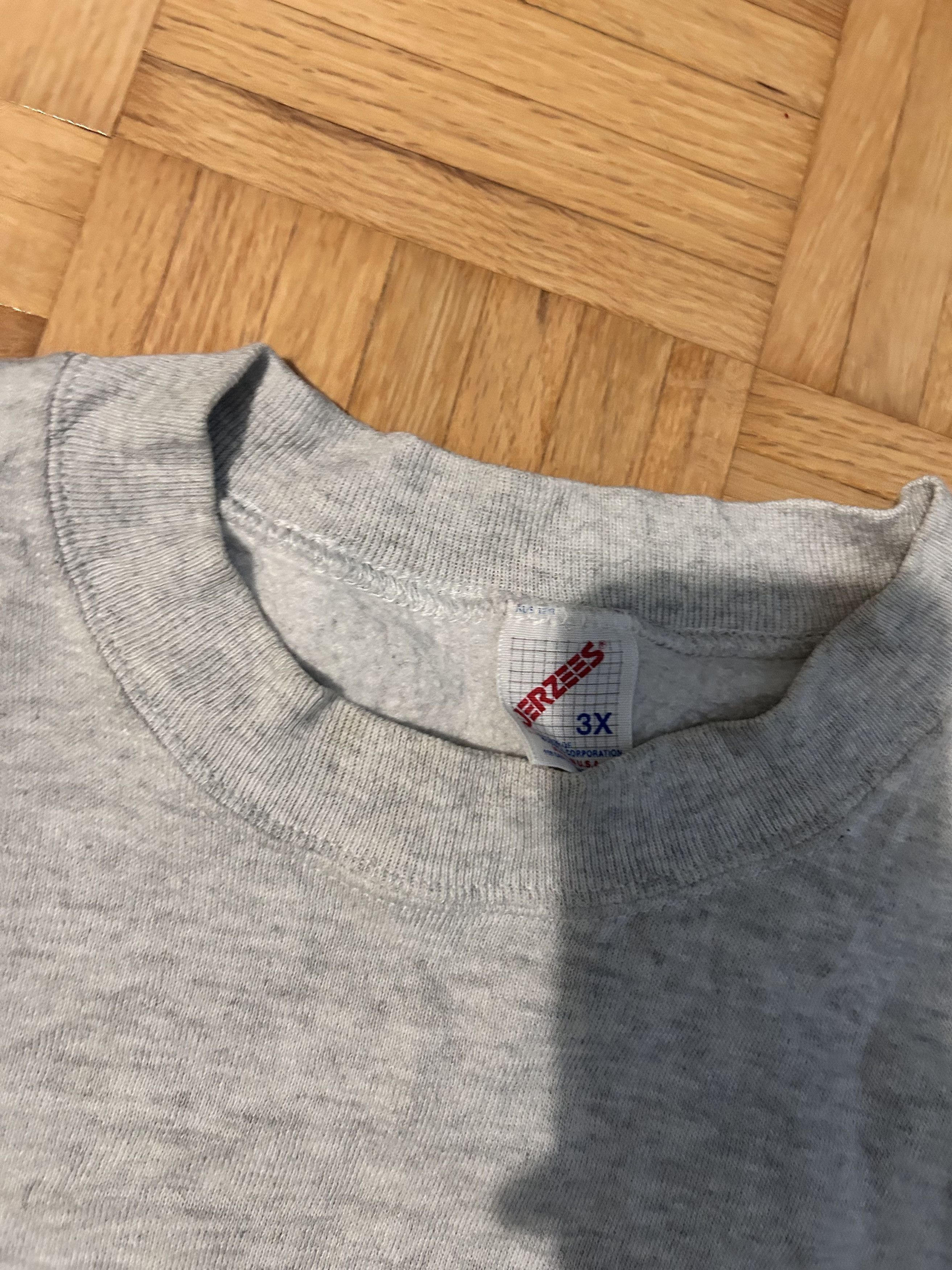 Vintage Vintage Richland Staff Crewneck Grey XL Size US XL / EU 56 / 4 - 3 Thumbnail