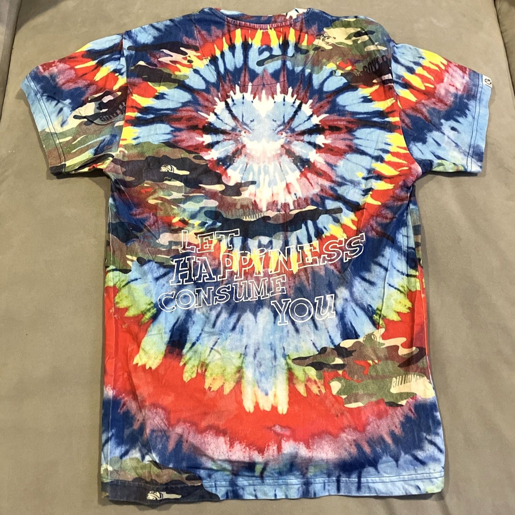 Billionaire Boys Club Billionaire Boys Club Tie Dye T Shirt LET HAPPINESS CONSUME YOU Small Size US S / EU 44-46 / 1 - 4 Thumbnail