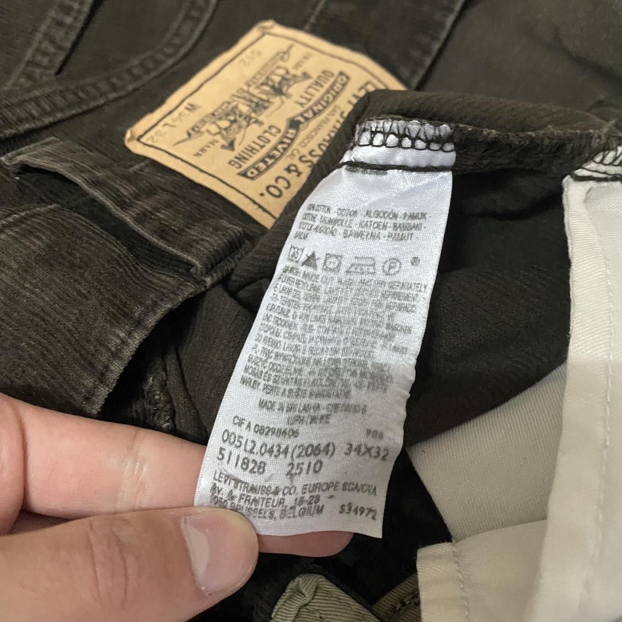 Levi's Levi's 512 vintage retro 90s Baggy 2000s y2k Size US 34 / EU 50 - 5 Thumbnail