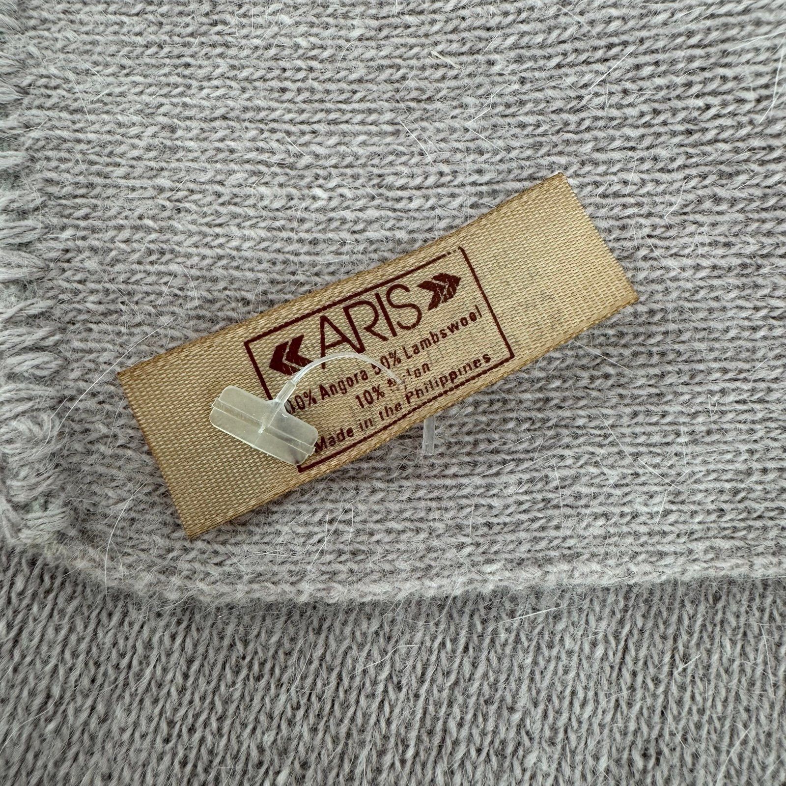 Other Aris Vintage Angora Lambswool Rectangle Scarf In Dusty Rose Size ONE SIZE - 2 Thumbnail