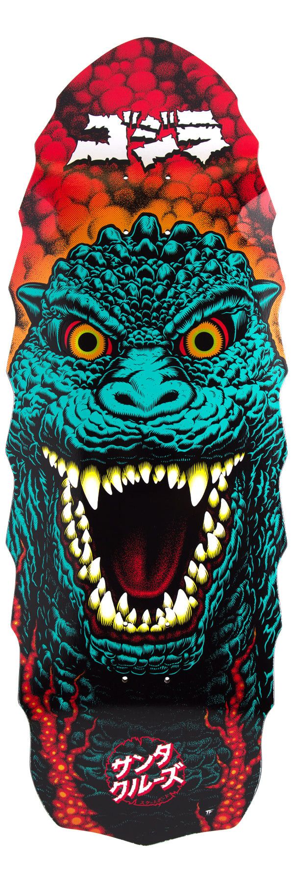 Santa Cruz Skateboards Godzilla Destroyer Santa Cruz Skateboard Deck Size ONE SIZE - 2 Thumbnail