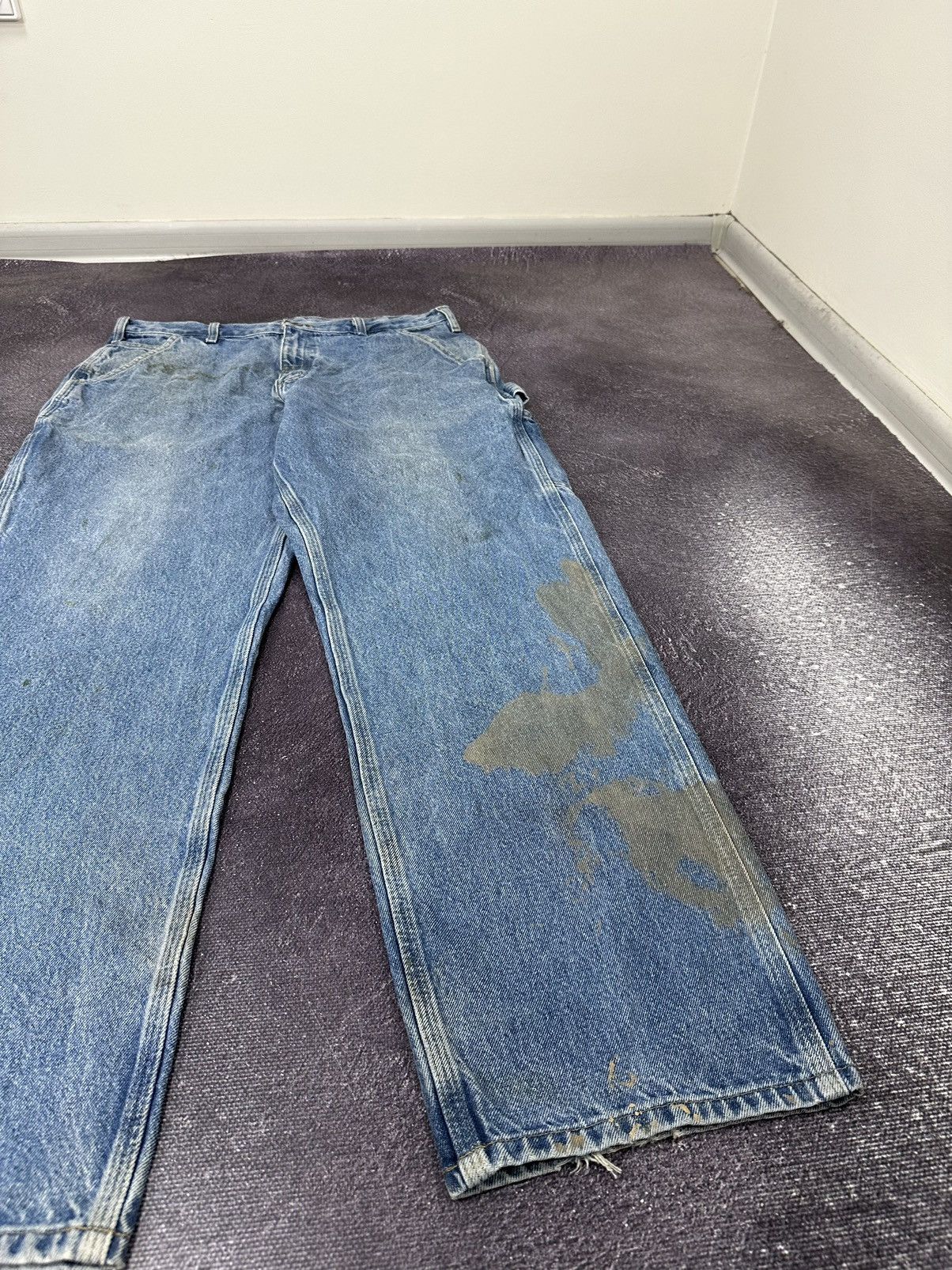 Carhartt Vintage Carhartt USA Carpenter Cargo Baggy Hype Work Pants Size US 36 / EU 52 - 11 Thumbnail