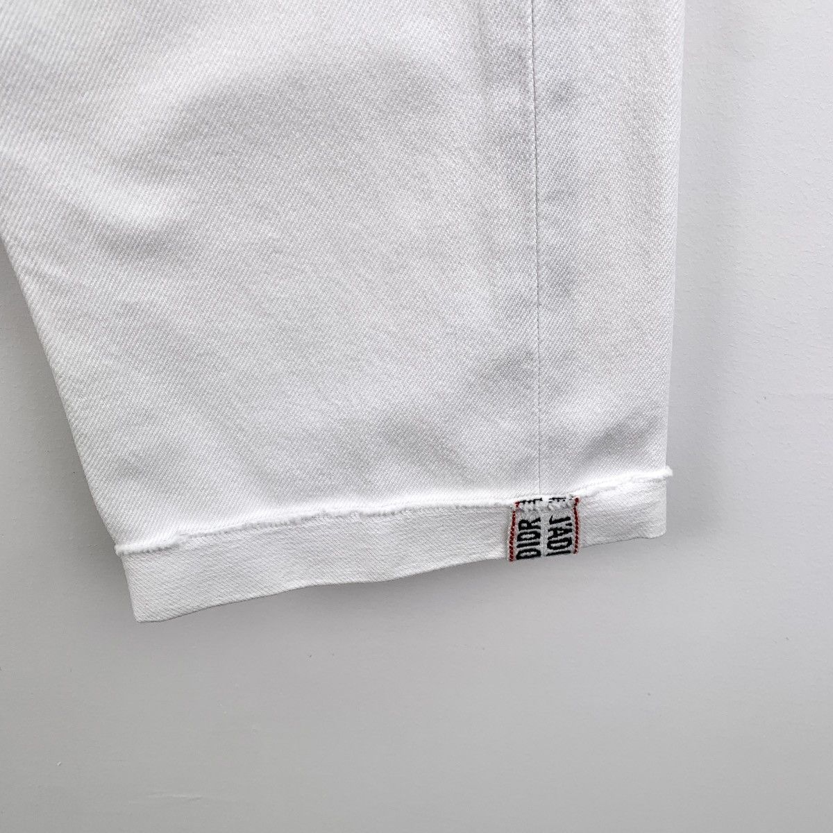 Dior Christian Dior White Vintage Distressed Denim Pants K26WX Size US 32 / EU 48 - 4 Thumbnail
