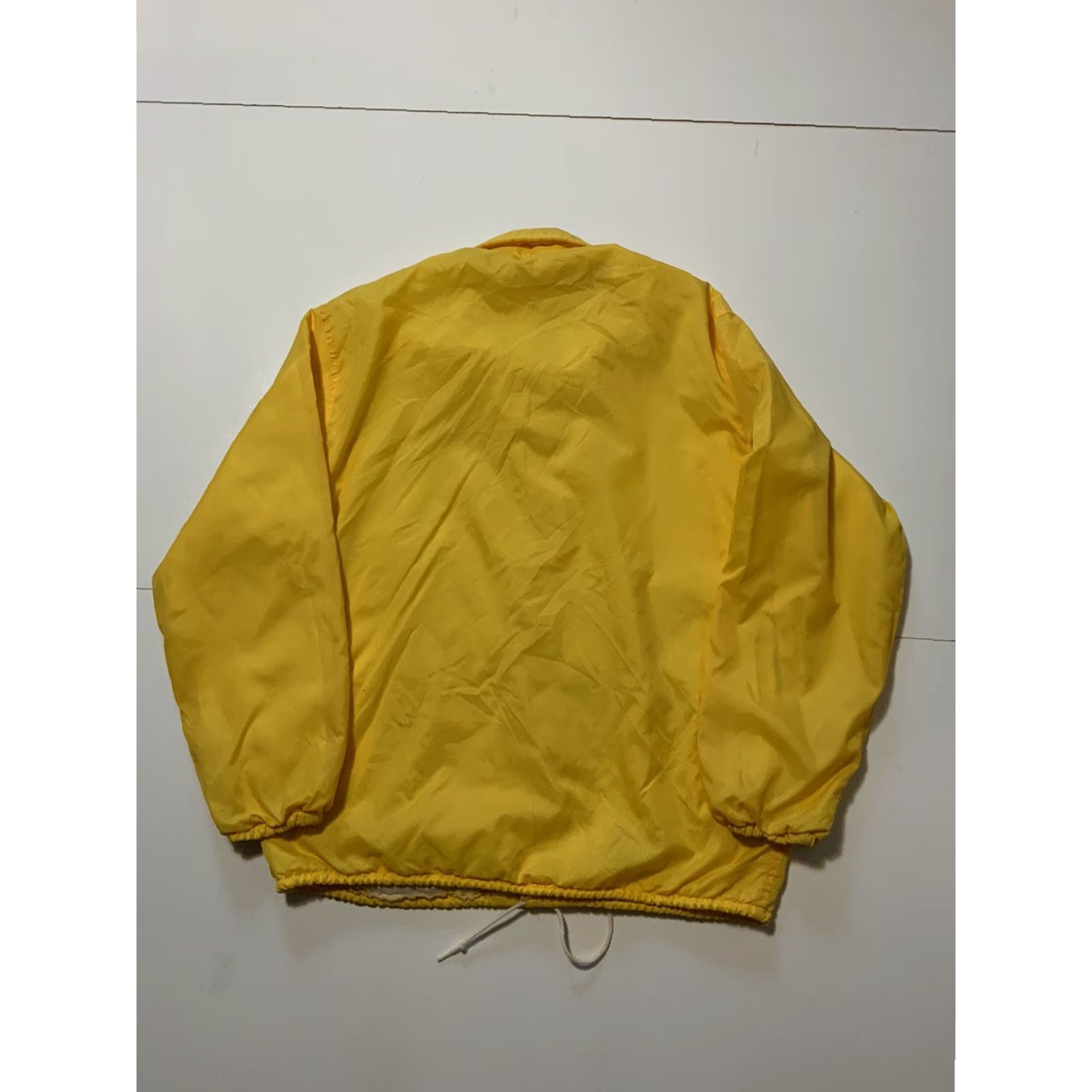 Dunbrooke VINTAGE Dunbrooke Pla-Jac Windbreaker Jacket Yellow Sz. M 1980s Nylon Snap Button Size US M / EU 48-50 / 2 - 2 Thumbnail