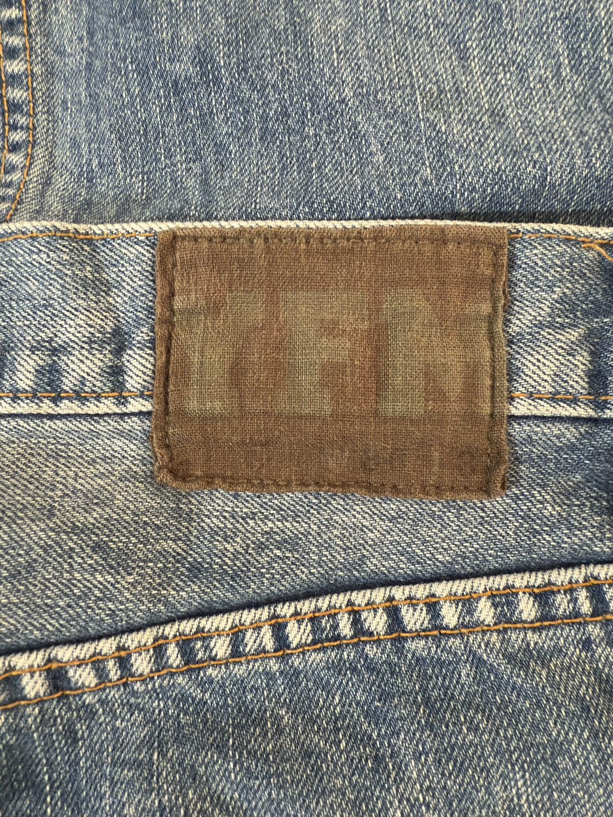 Y's for Men × Yohji Yamamoto Yohji Yamamoto Spotted Horse Denim Size US 35 - 5 Thumbnail