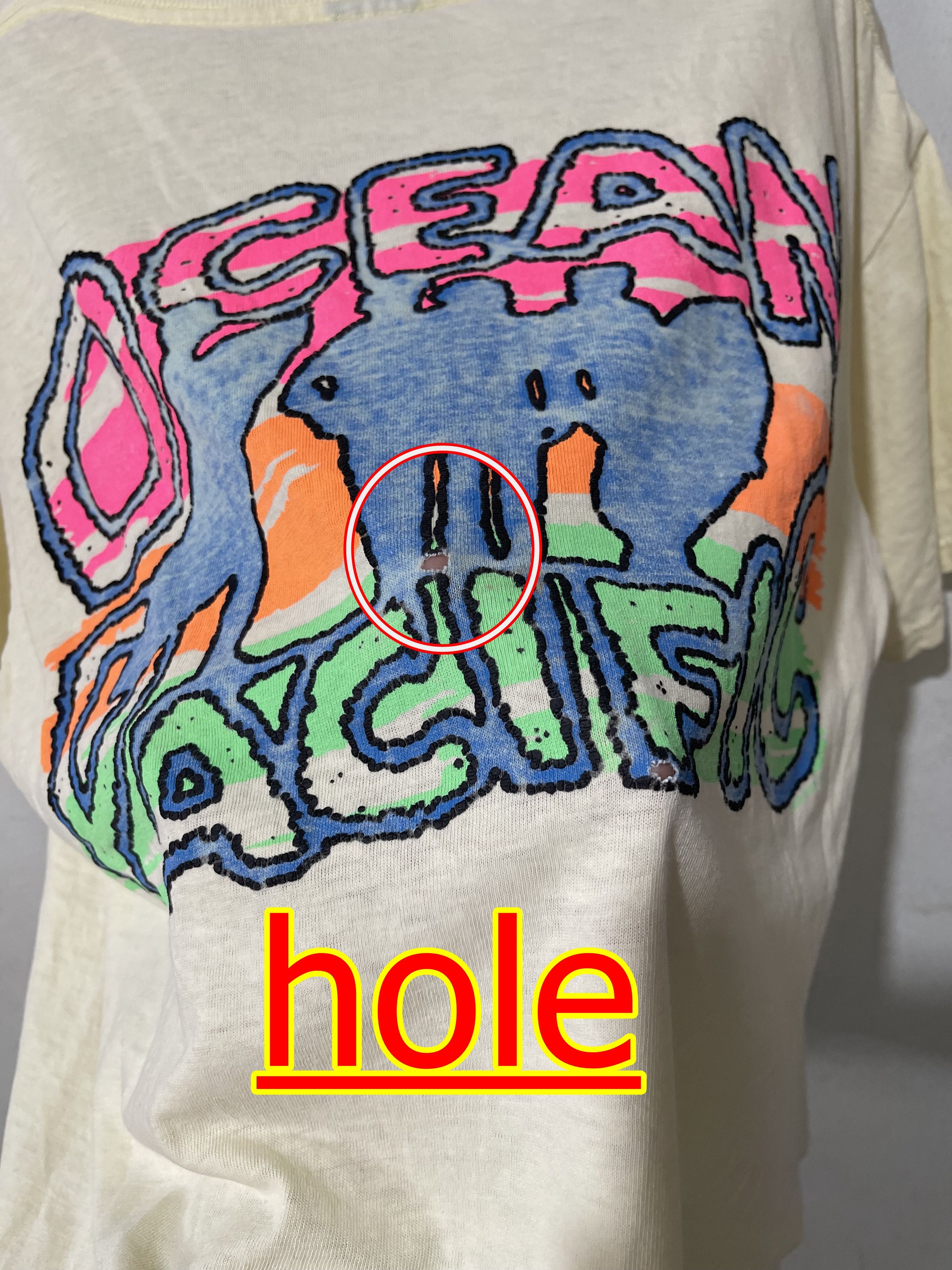 Ocean Pacific × Vintage Vintage 1988 OP Ocean Pacific Crop top Size XL / US 12-14 / IT 48-50 - 8 Thumbnail