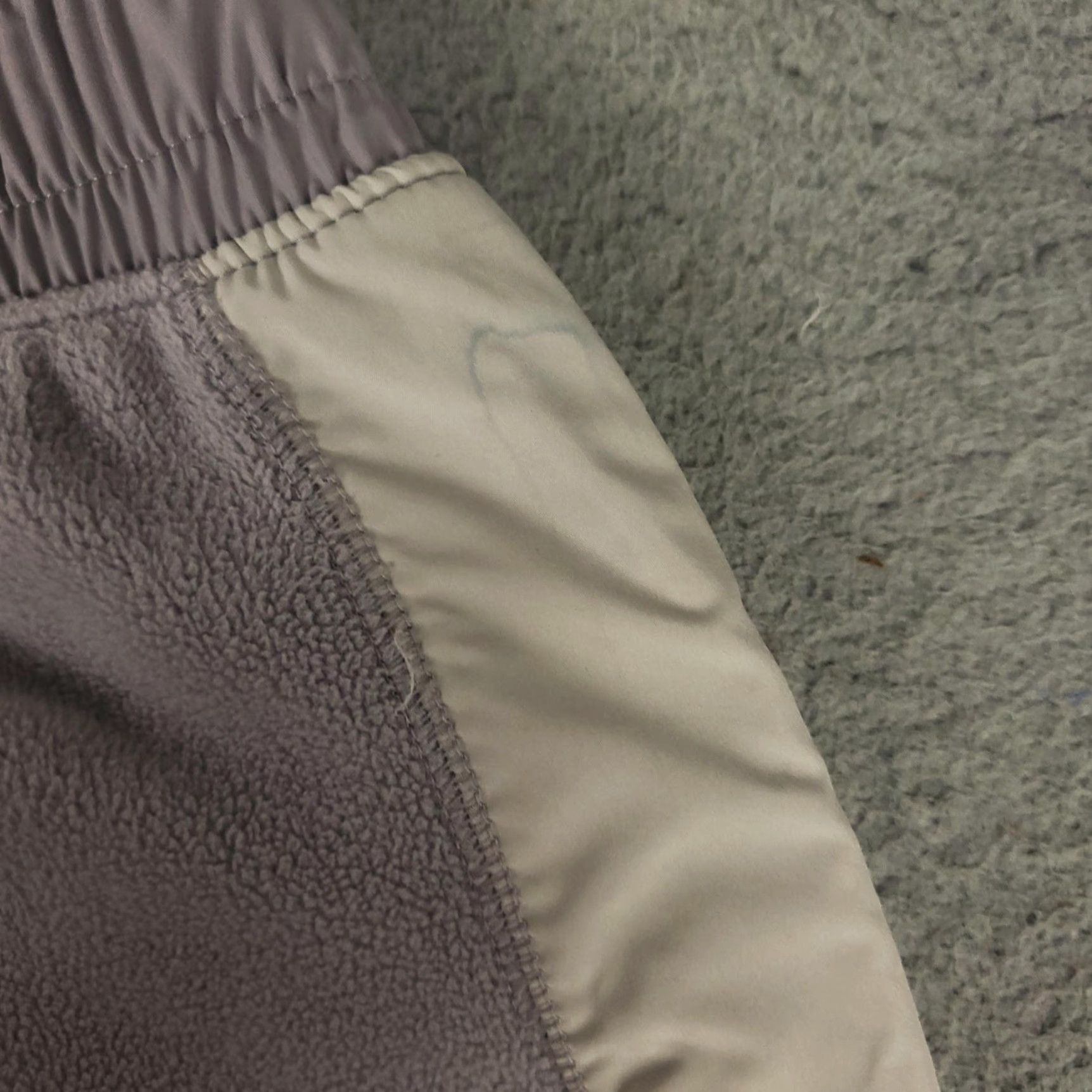 Nike Nike Pants Mens Large Gray Fleece Track Joggers Sweatpants Athletic Size US 33 - 7 Thumbnail