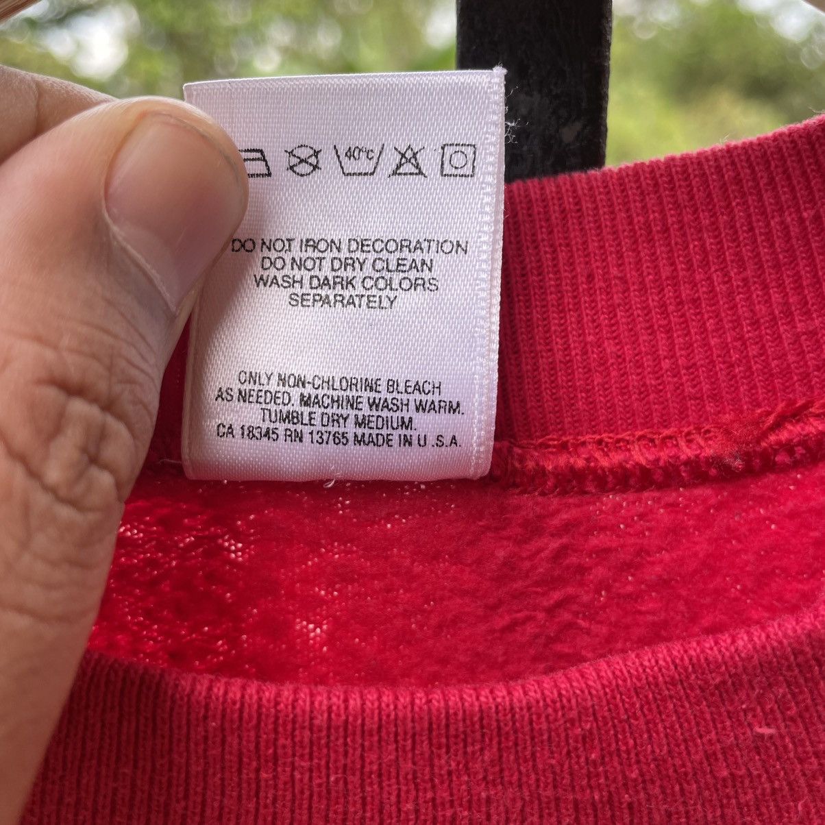 Fruit Of The Loom 🔥Vintage 90s Fruit Of The Loom Minimalist Plain Sweatshirts Size US M / EU 48-50 / 2 - 10 Thumbnail