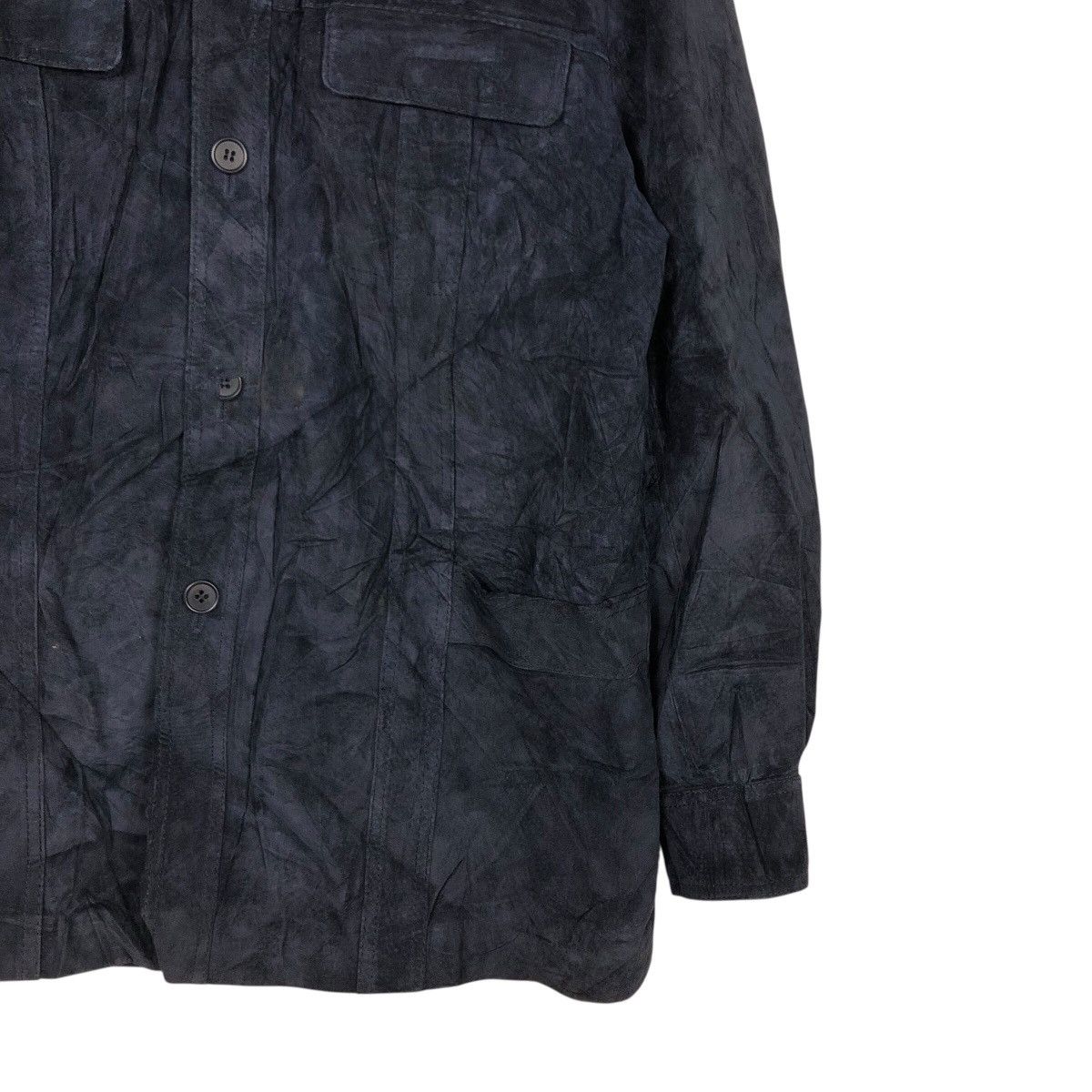 Japanese Brand 📌Vintage Chore Leather Jacket Jubian Blanket Issey Miyake Size US L / EU 52-54 / 3 - 6 Thumbnail