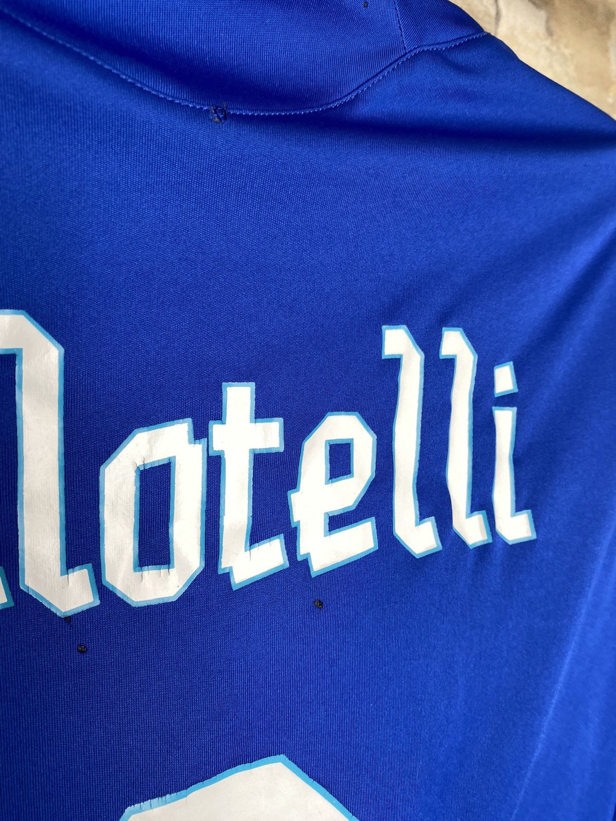 Puma Puma Italy 2013-2014 #9 Balotelli Home Kit Jersey Shirt Size US M / EU 48-50 / 2 - 15 Thumbnail