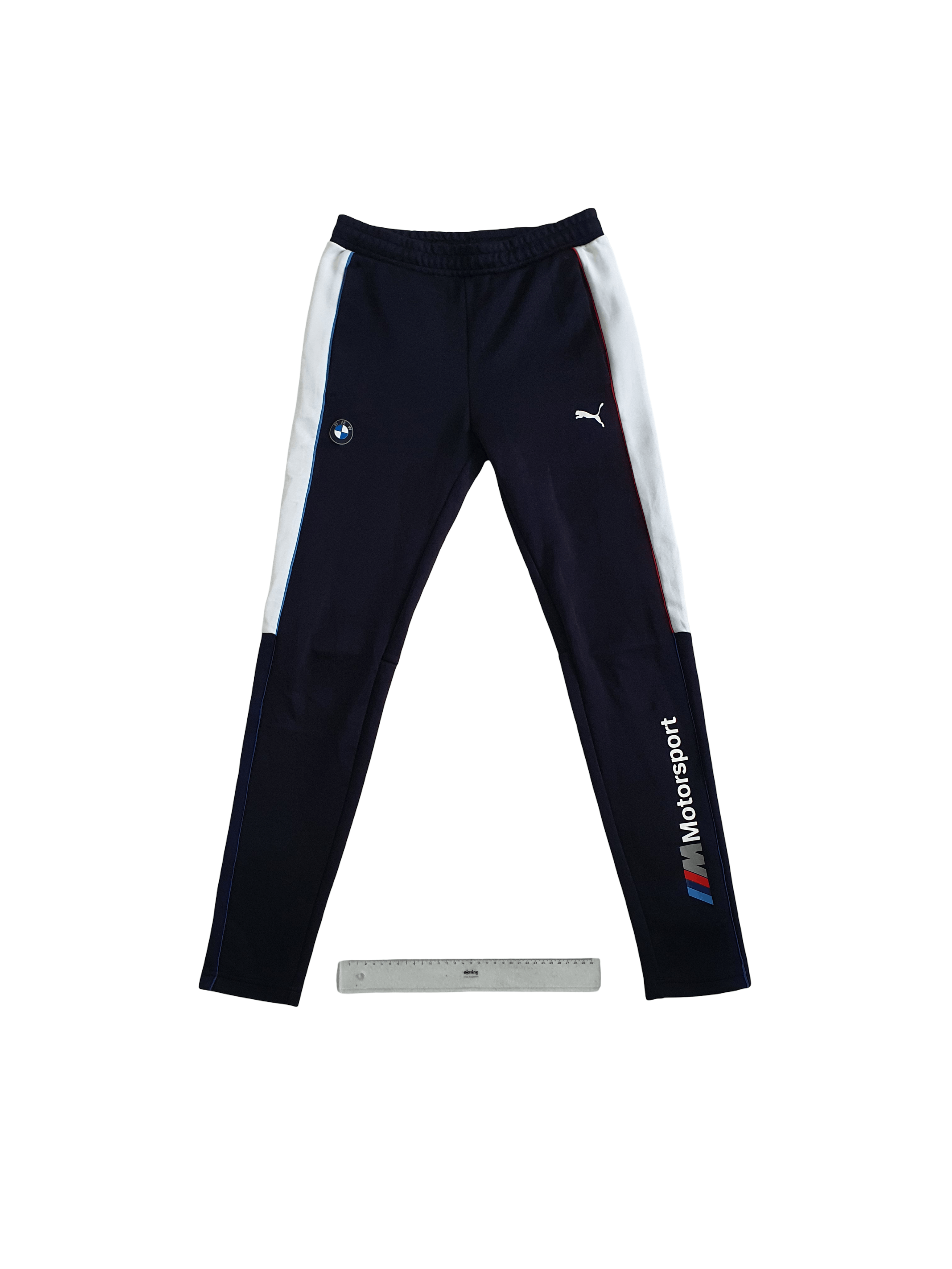 BMW × Puma M Motorsport T7 Track Pants Trousers (597992-01) - Sz Small Size US 28 / EU 44 - 1 Thumbnail