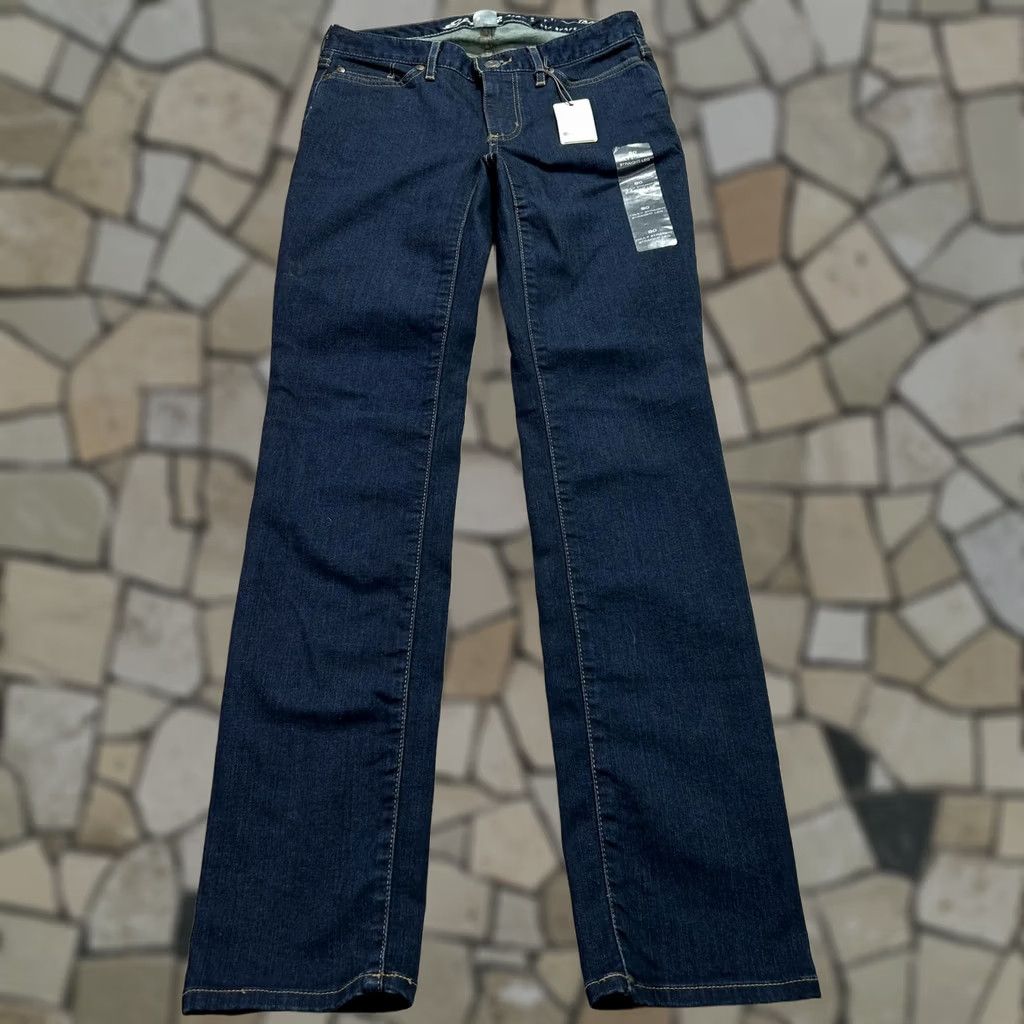 Eddie Bauer Eddie Bauer Jeans Women’s 0 Truly Straight Denim Blue Mid Rise 5-Pocket Stretch Regular Inseam 31" Size 25" / US 0 / IT 36 - 1 Thumbnail