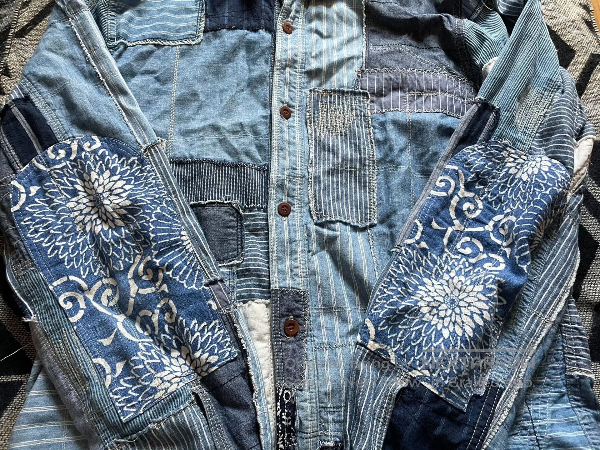 Junya Watanabe junya watanabe patchwork denim shirt. Size US L / EU 52-54 / 3 - 2 Thumbnail