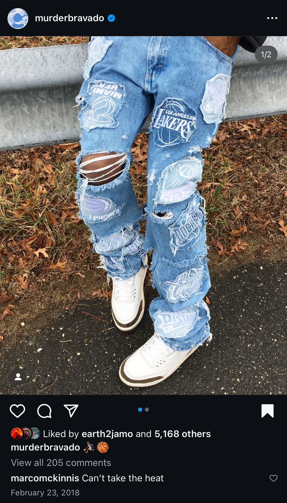 Who Decides War Who Decides War NBA Patchwork Denim Size US 36 / EU 52 - 7 Thumbnail
