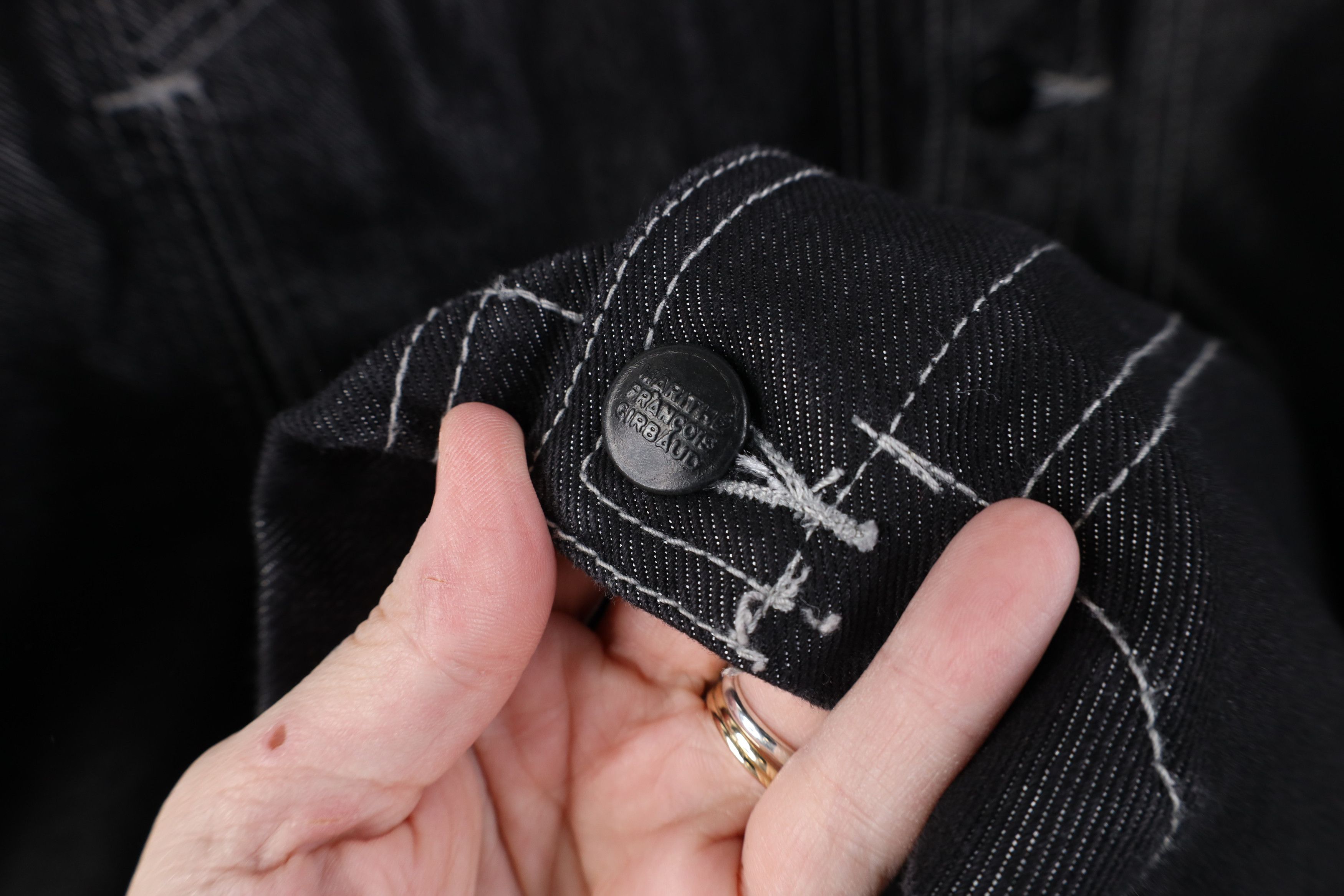Marithe + Francois Girbaud Deadstock Vintage 90s Marithe Francois Girbaud Jacket Black Size US XL / EU 56 / 4 - 6 Thumbnail