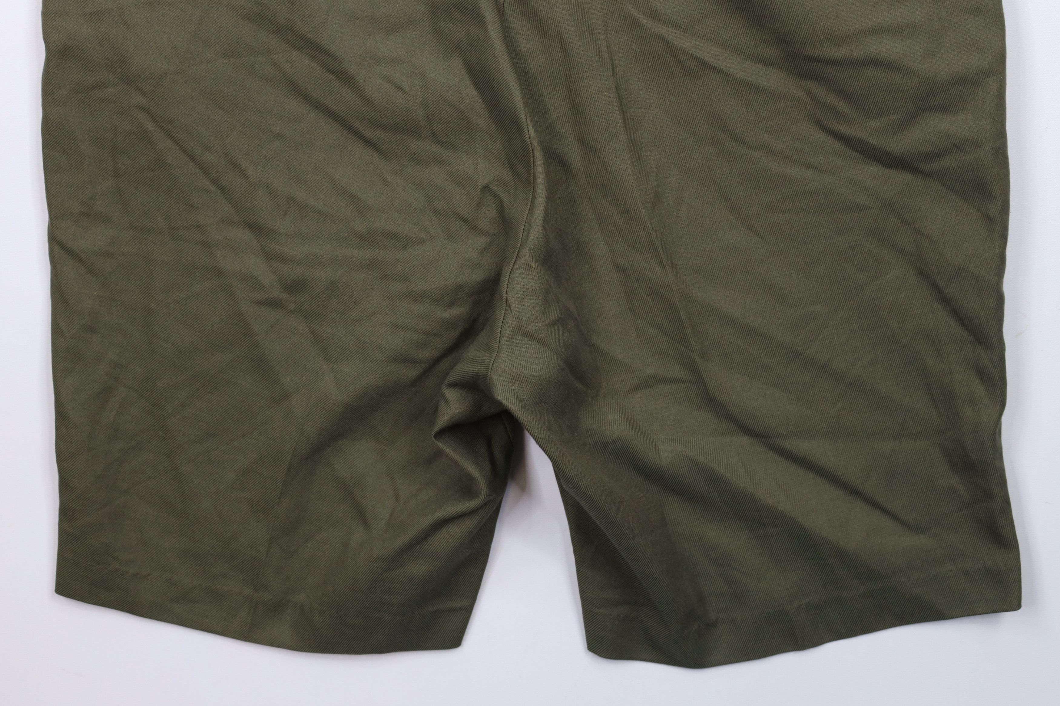Vintage Vintage 50s Streetwear Front Chino Shorts Olive Green USA Size US 36 / EU 52 - 11 Thumbnail