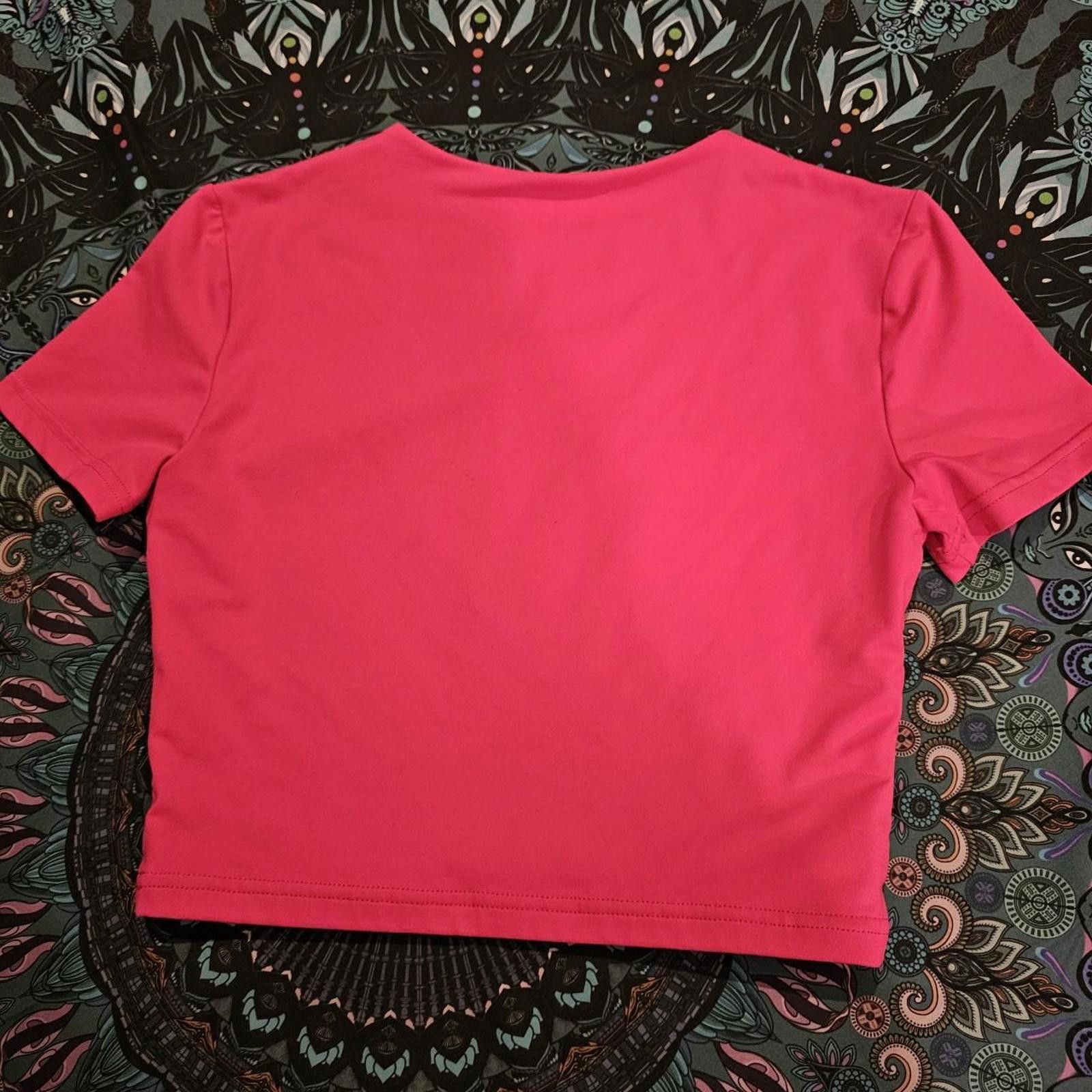 Other Women's HOT Pink Cropped Shirt Size S / US 4 / IT 40 - 5 Thumbnail