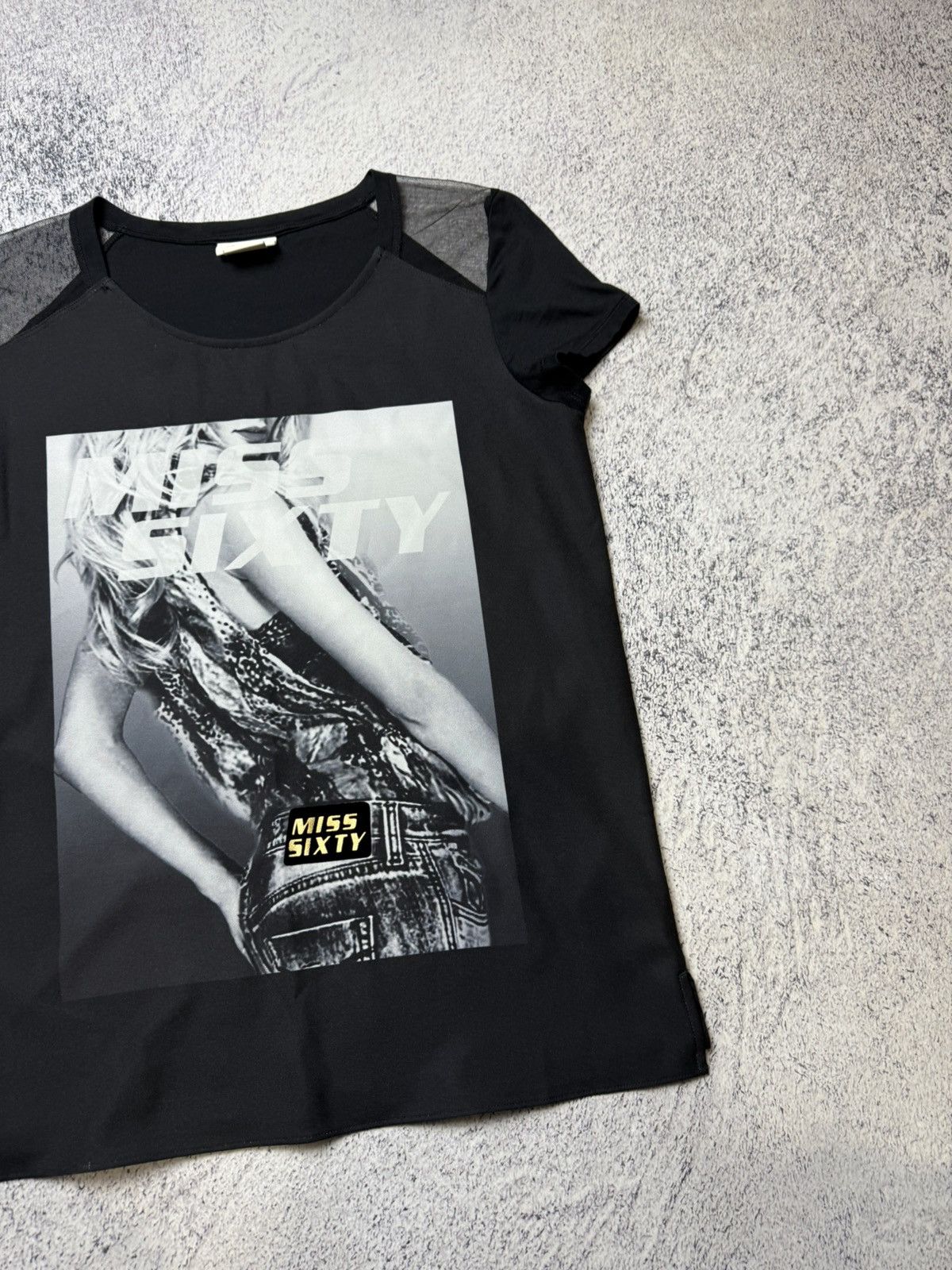 Miss Sixty Vintage Miss Sixty Sexy Logo Girl Gun Tee Y2K Awant Garde Size M / US 6-8 / IT 42-44 - 4 Thumbnail