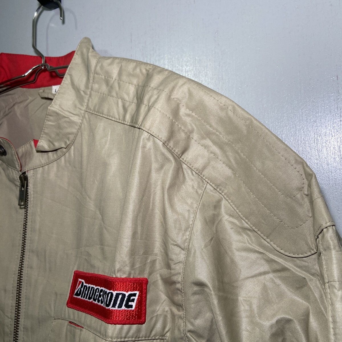 Vintage Vintage bridgestone motorsport racing jacket Size US L / EU 52-54 / 3 - 4 Thumbnail
